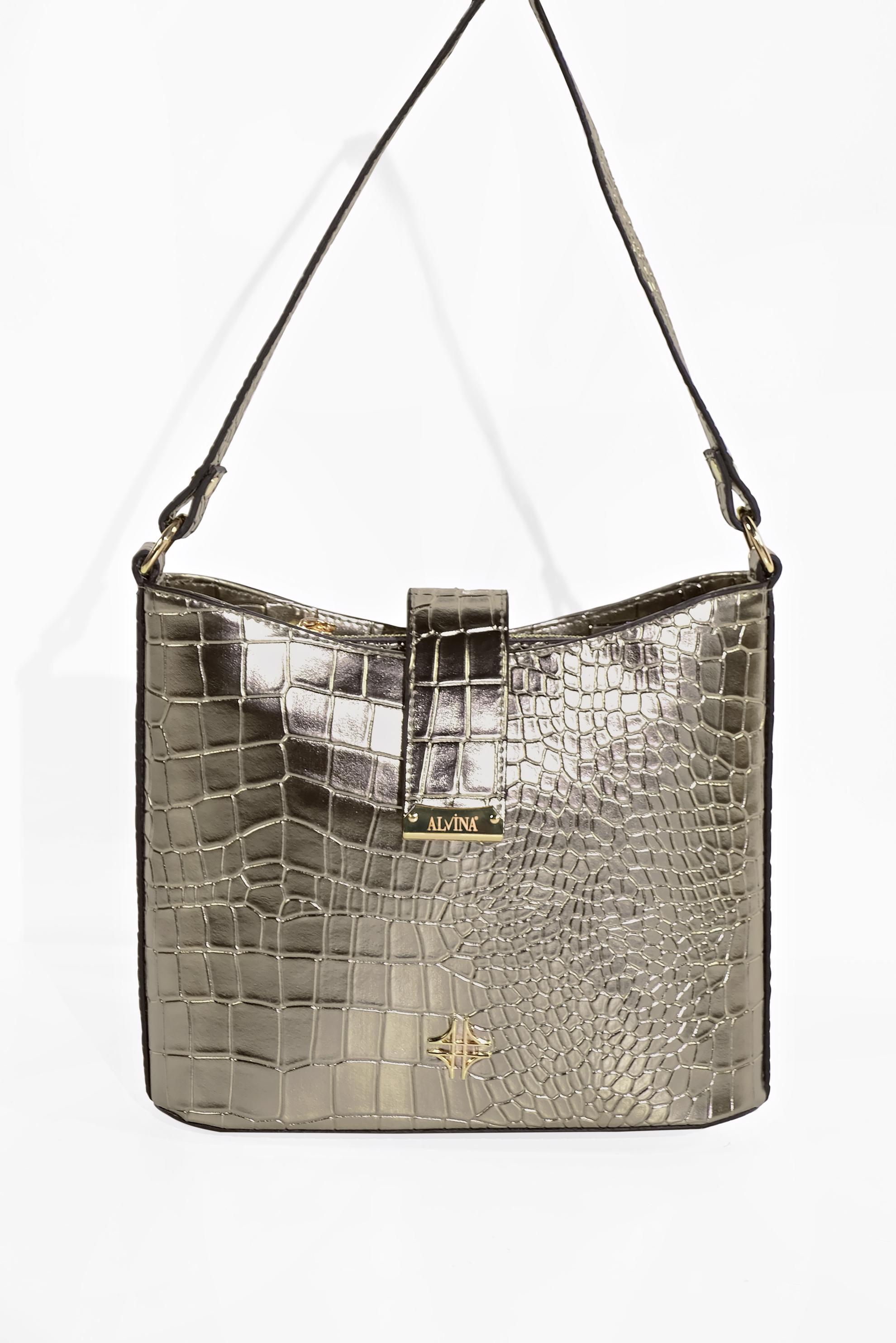 Tesettür giyim BEJ 2040 ALVİNA ÇANTA