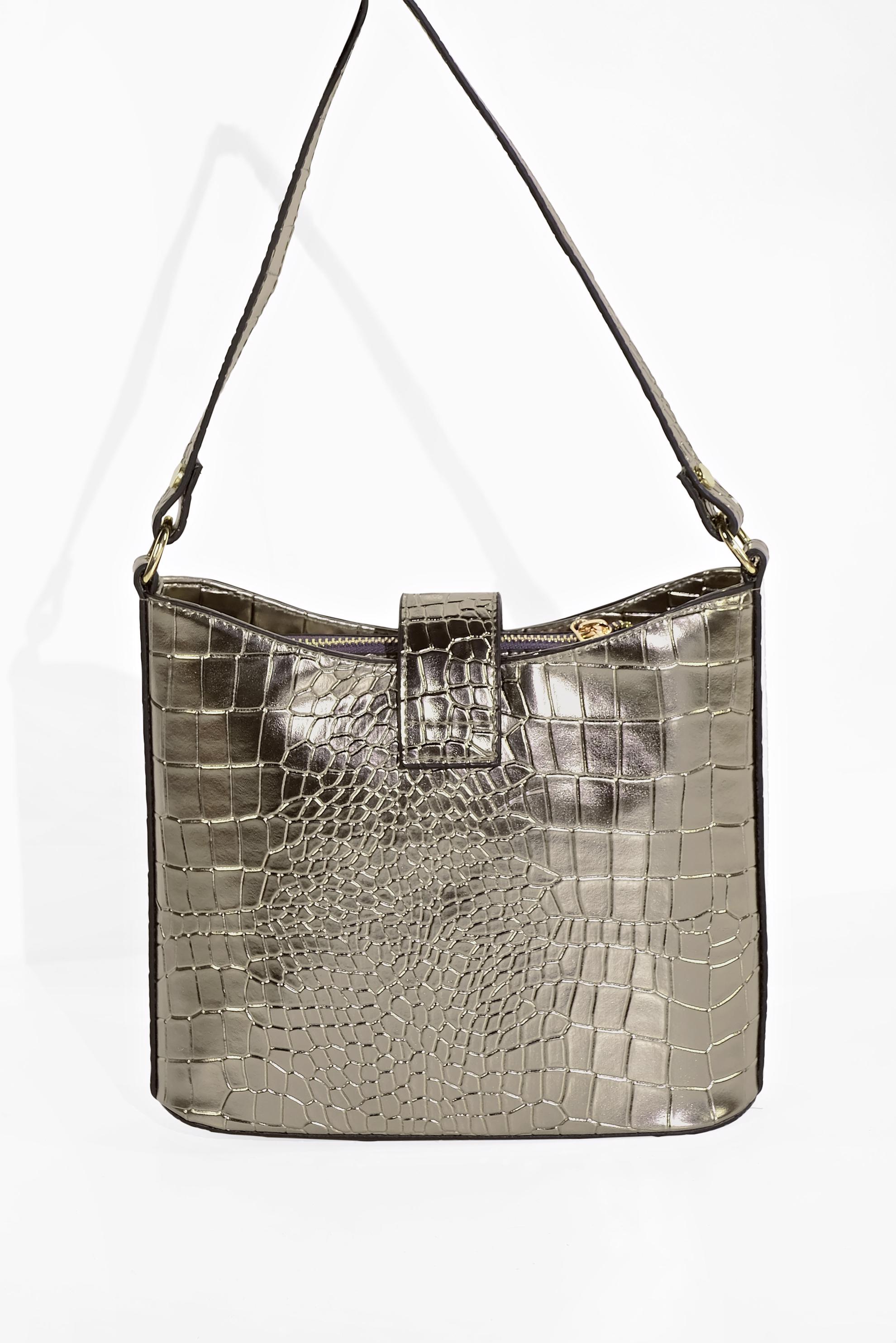 Tesettür giyim BEJ 2040 ALVİNA ÇANTA