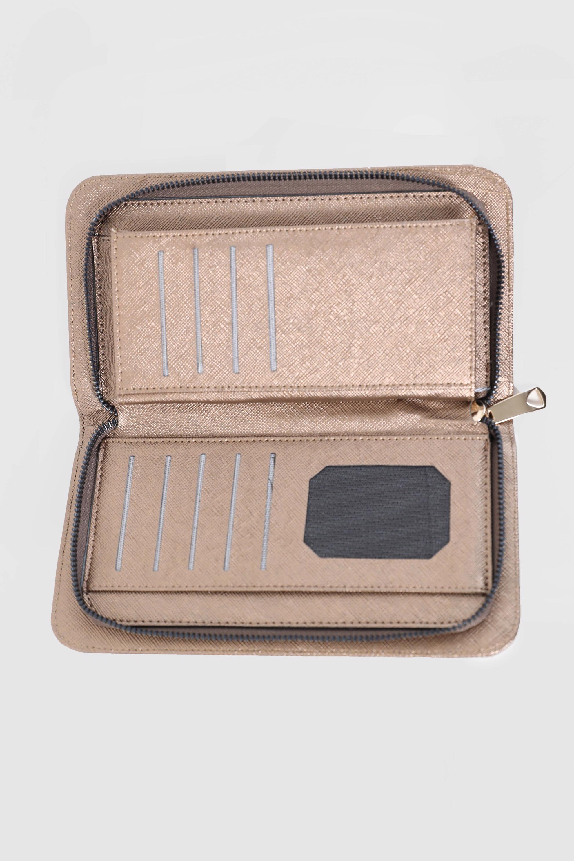 Tesettür giyim BAKIR / BRONZ ALVİNA CÜZDAN 3628 