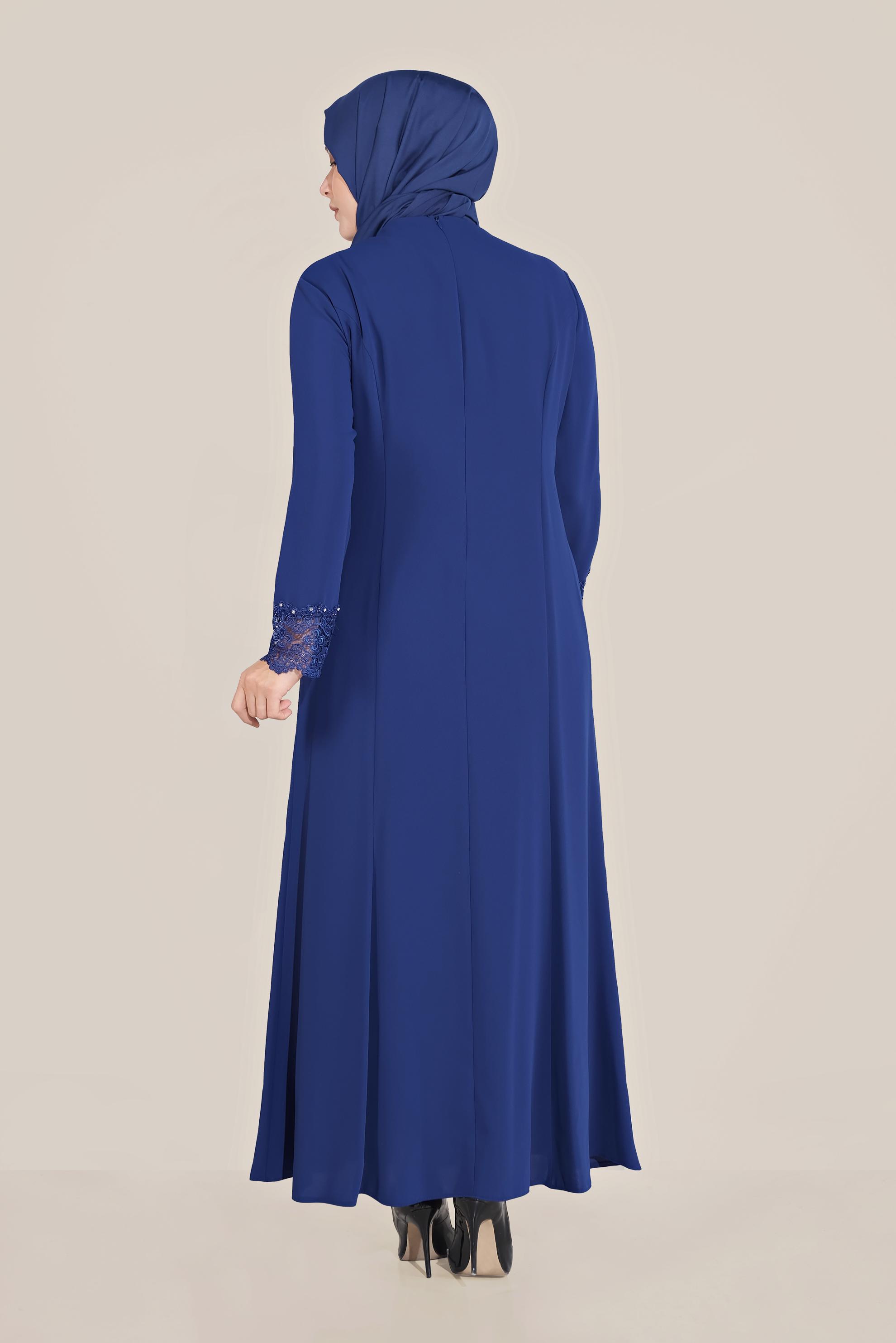 Hijab clothing BLUE DRESS 20030 