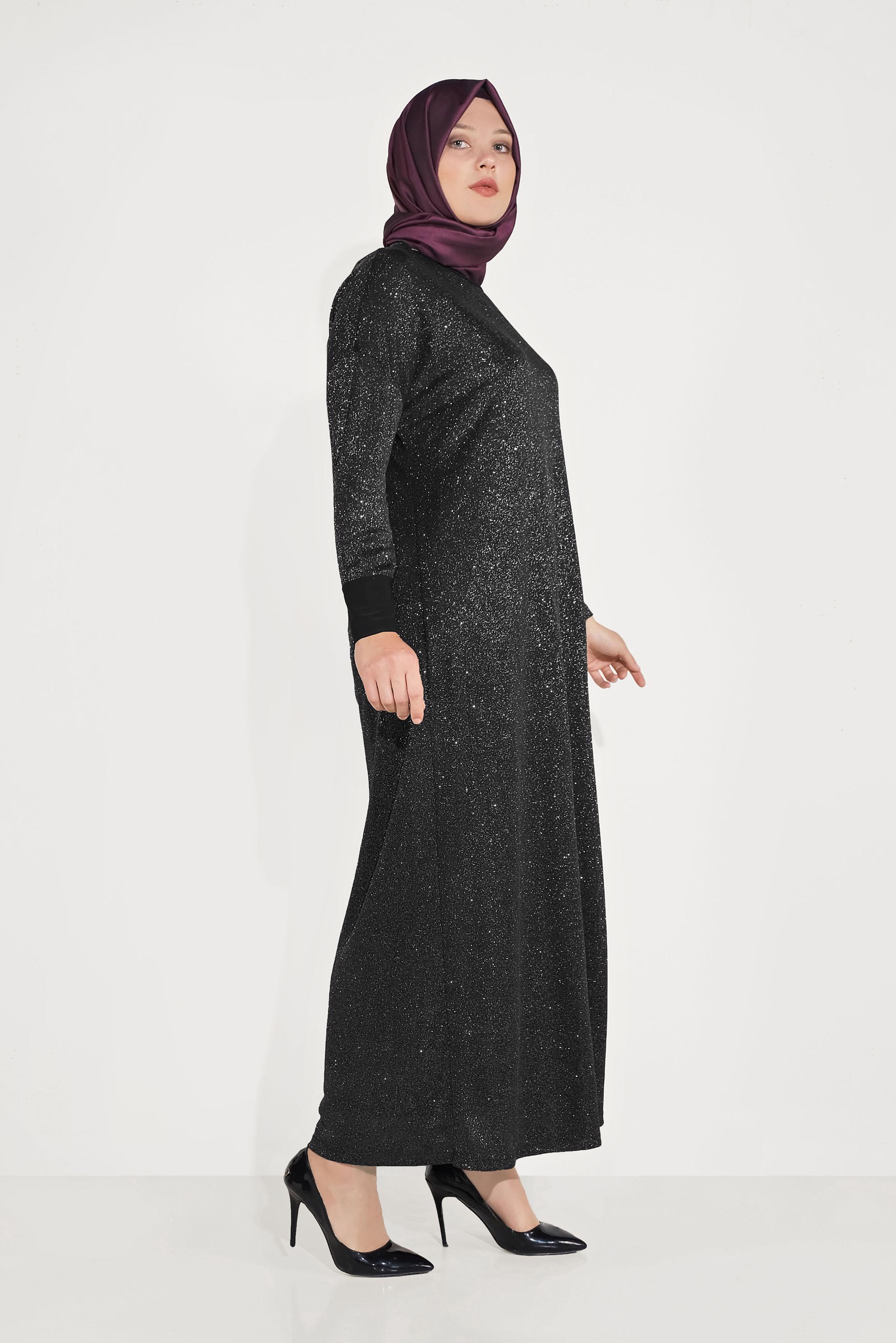 Hijab clothing GOLD 20061 MULTİ 24462 ELBİSE 44/48 TEK46