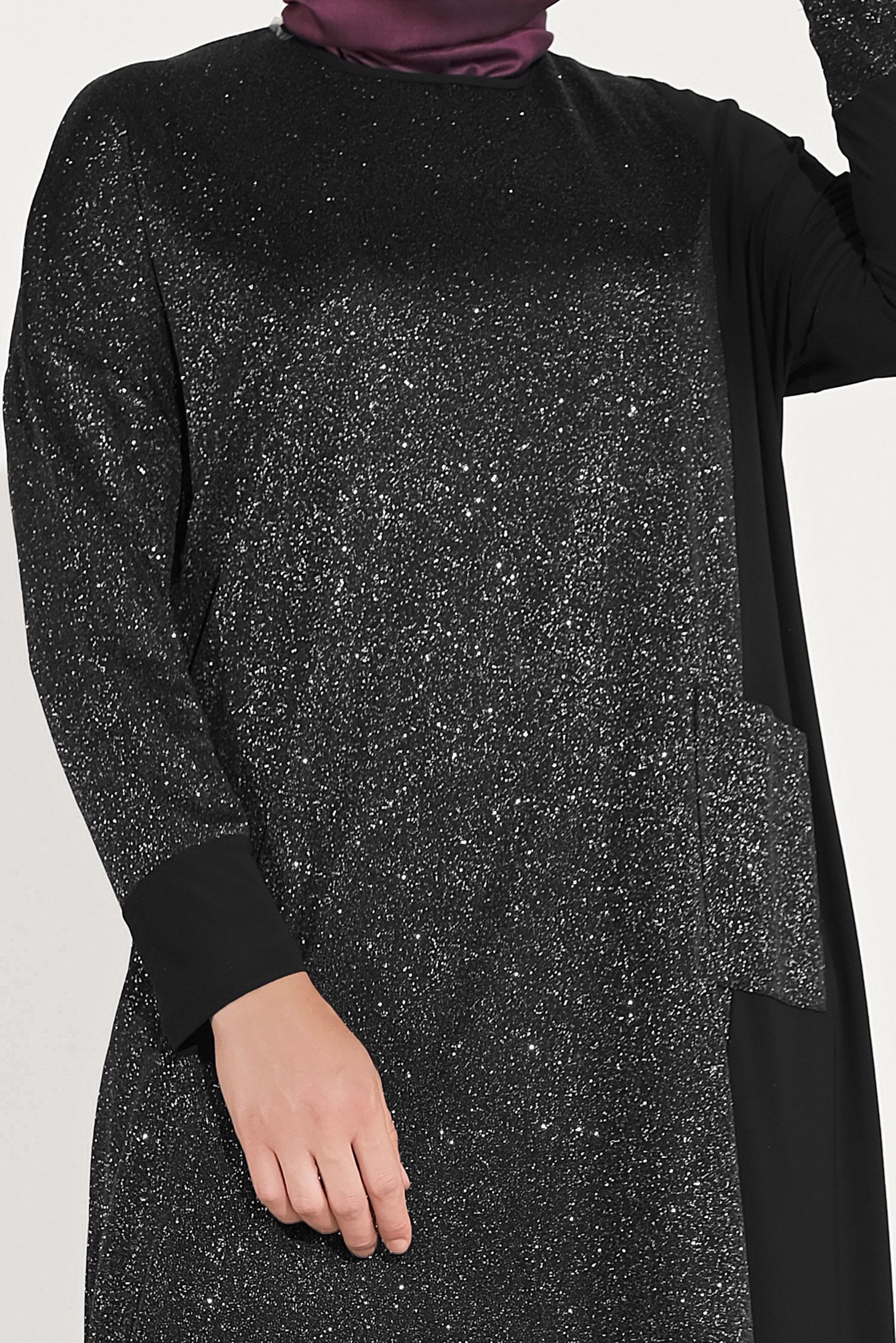 Hijab clothing GOLD 20061 MULTİ 24462 ELBİSE 44/48 TEK46