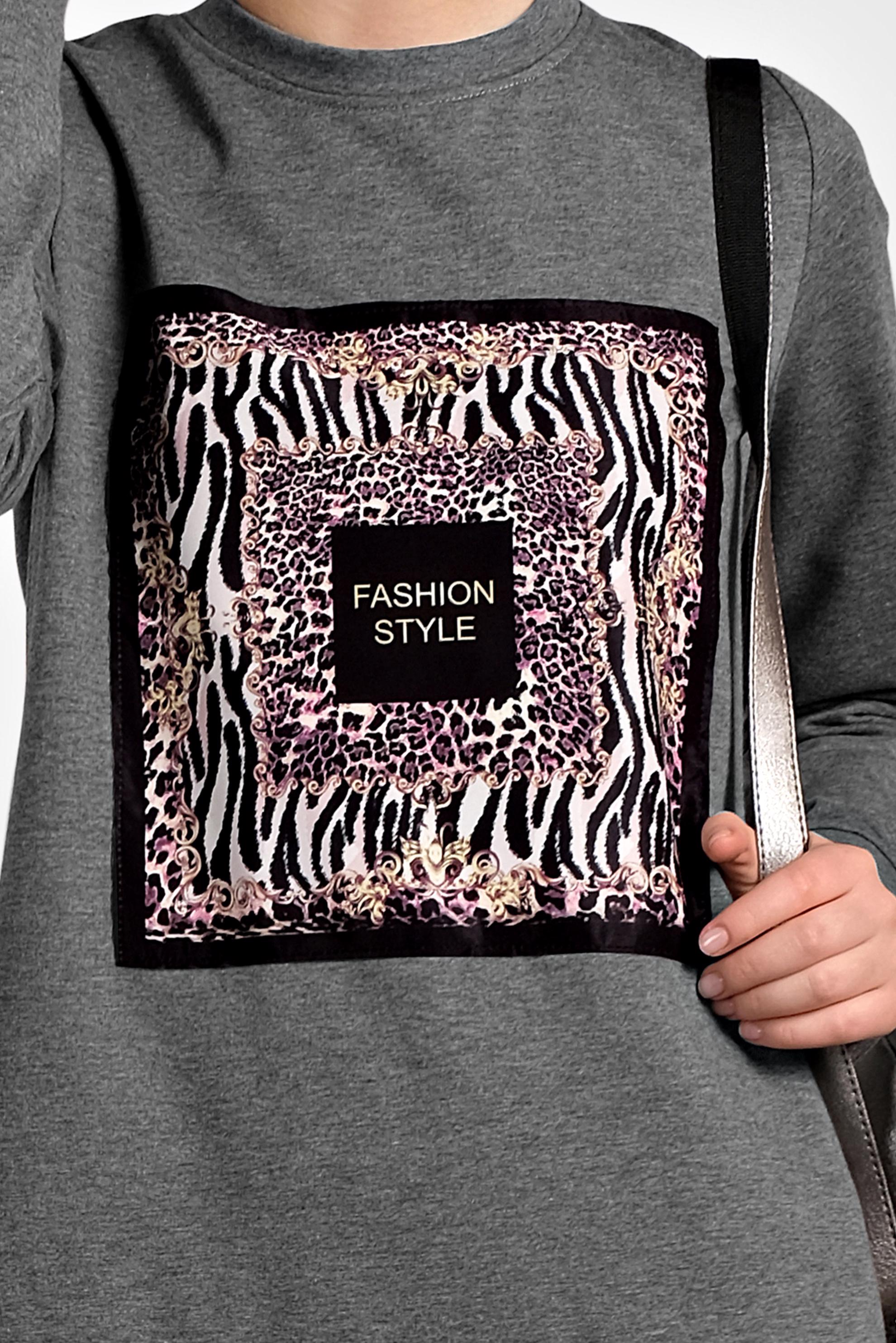 Hijab clothing GREY 40124 MELVİN EŞOFMAN ELBİSE 38/46 TEK40