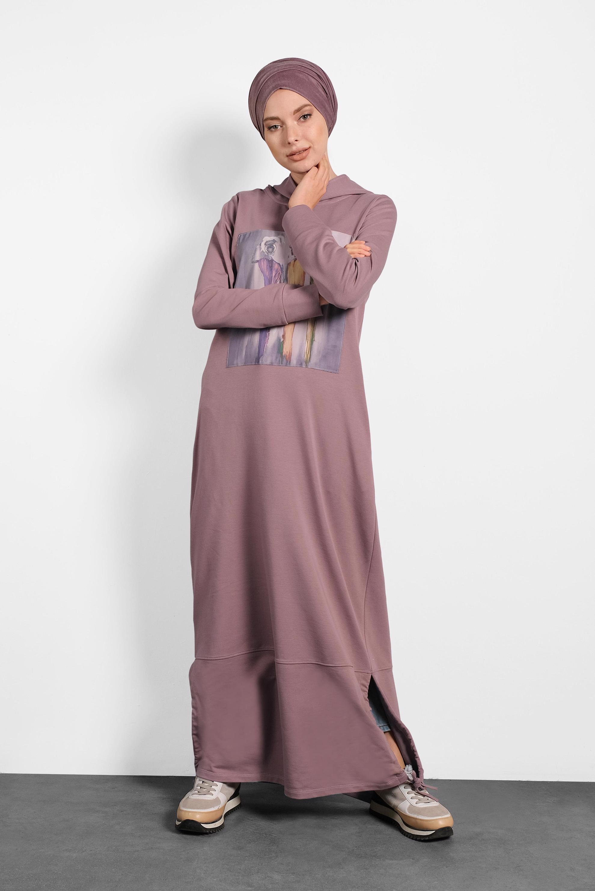 Vêtements hijab ROSE 40225 MELVİN EŞOFMAN ELBİSE 36/44 TEK38