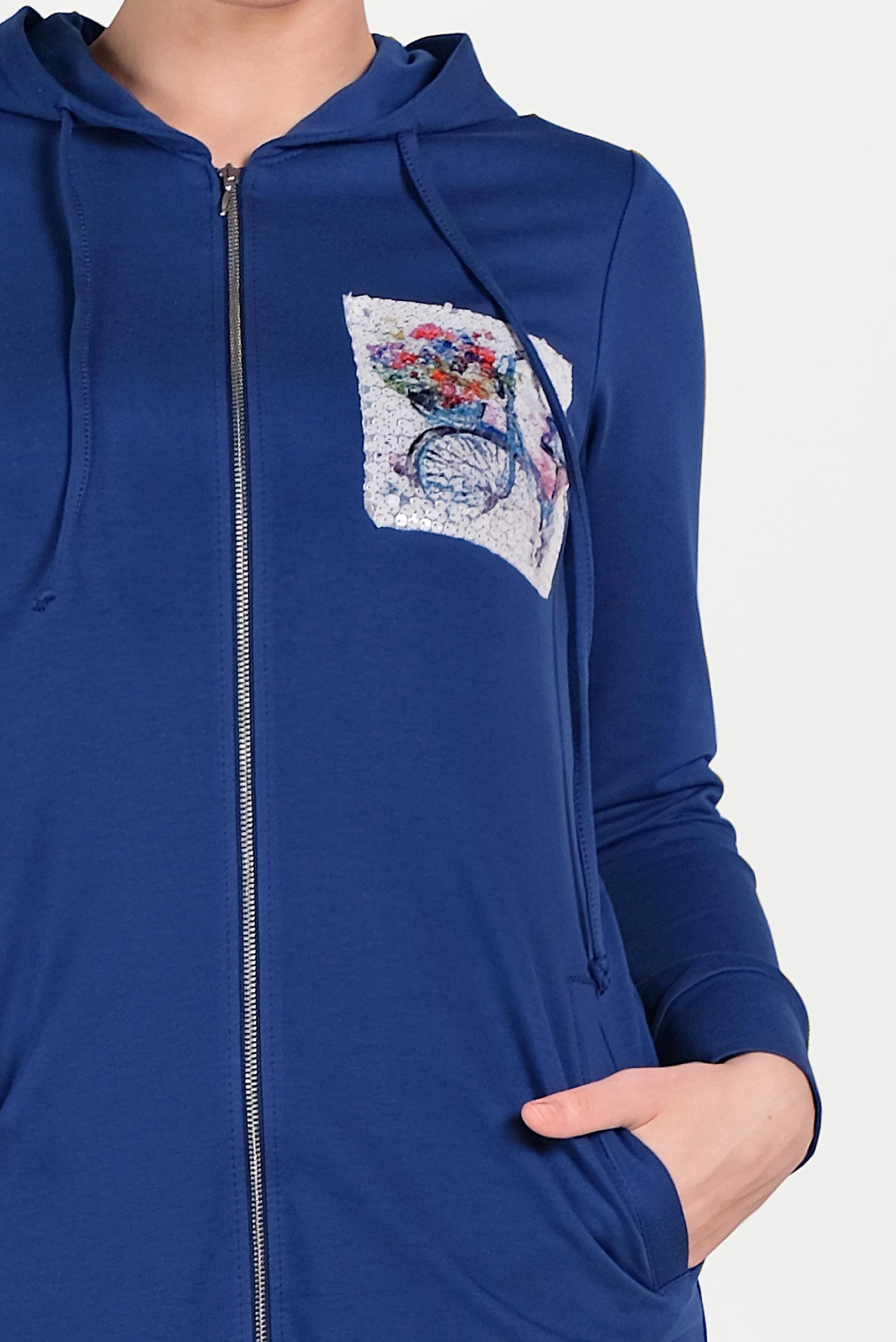 Tesettür giyim LACİVERT PUL DETAYLI EŞOFMAN TAKIMI 40552