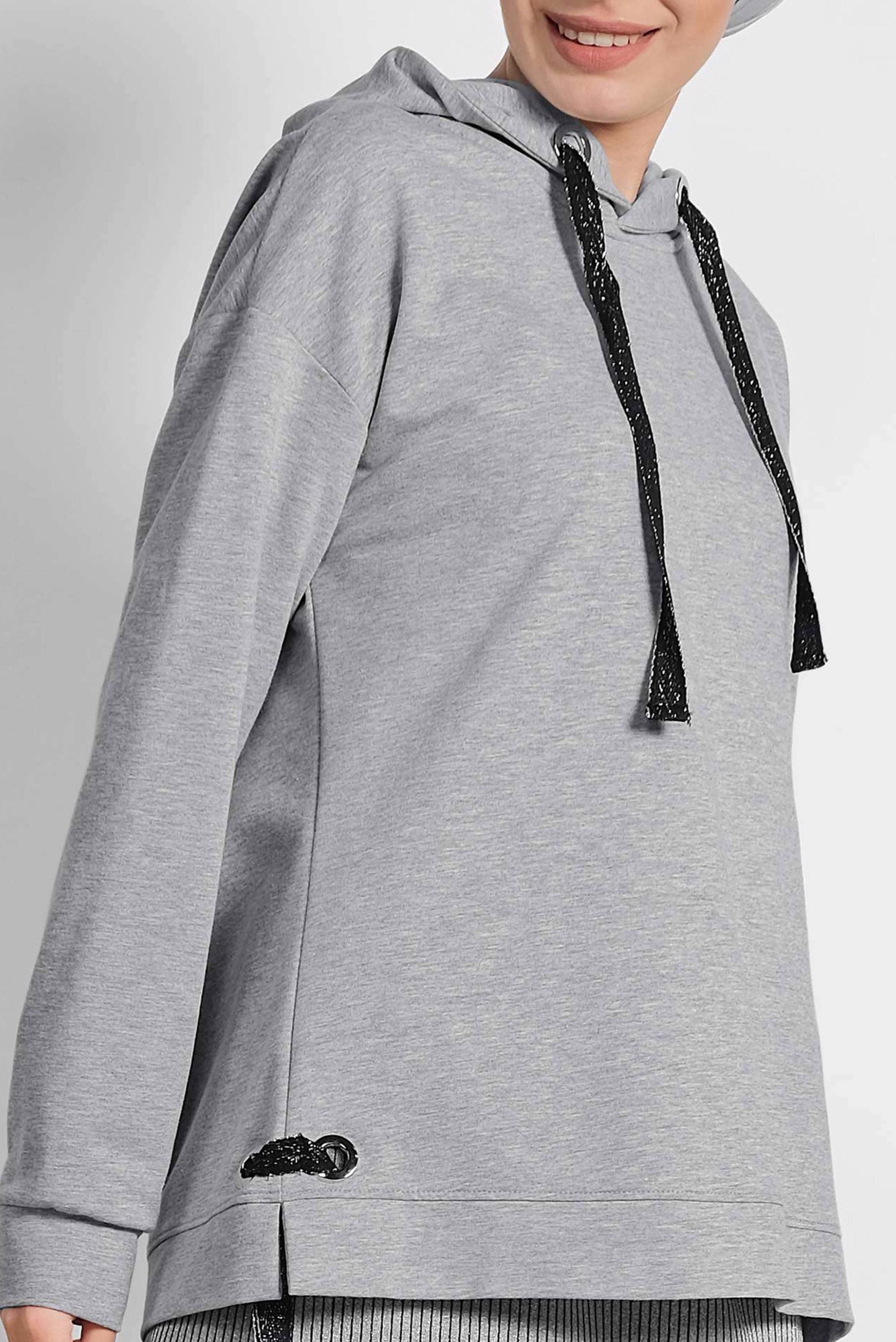 Hijab clothing GREY 4067 MARİSS EŞOFMAN TUNİK 36/42 TEK38