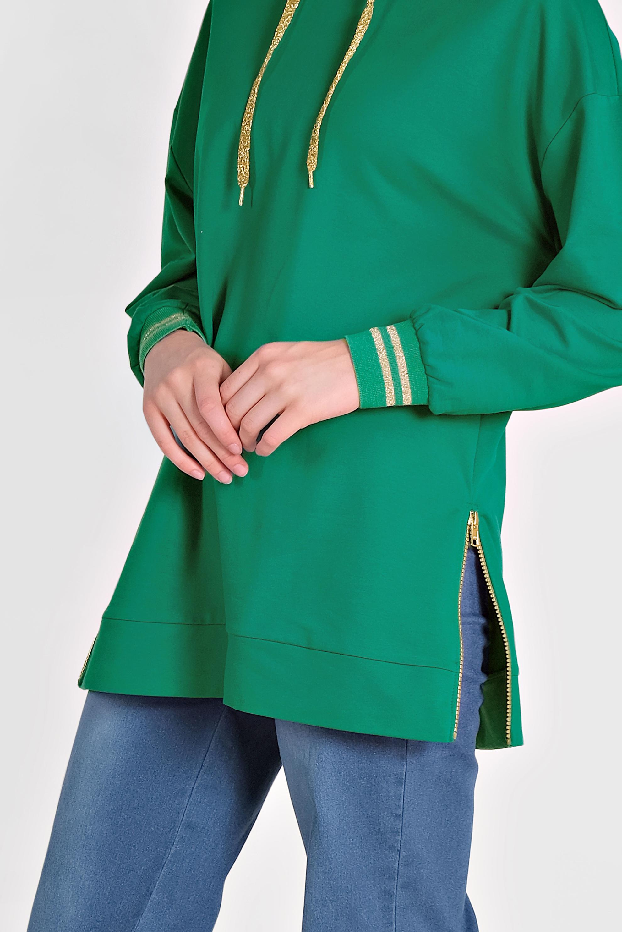 Hijab clothing GREEN 4079 MARİSS SWEAT 36/42 TEK38