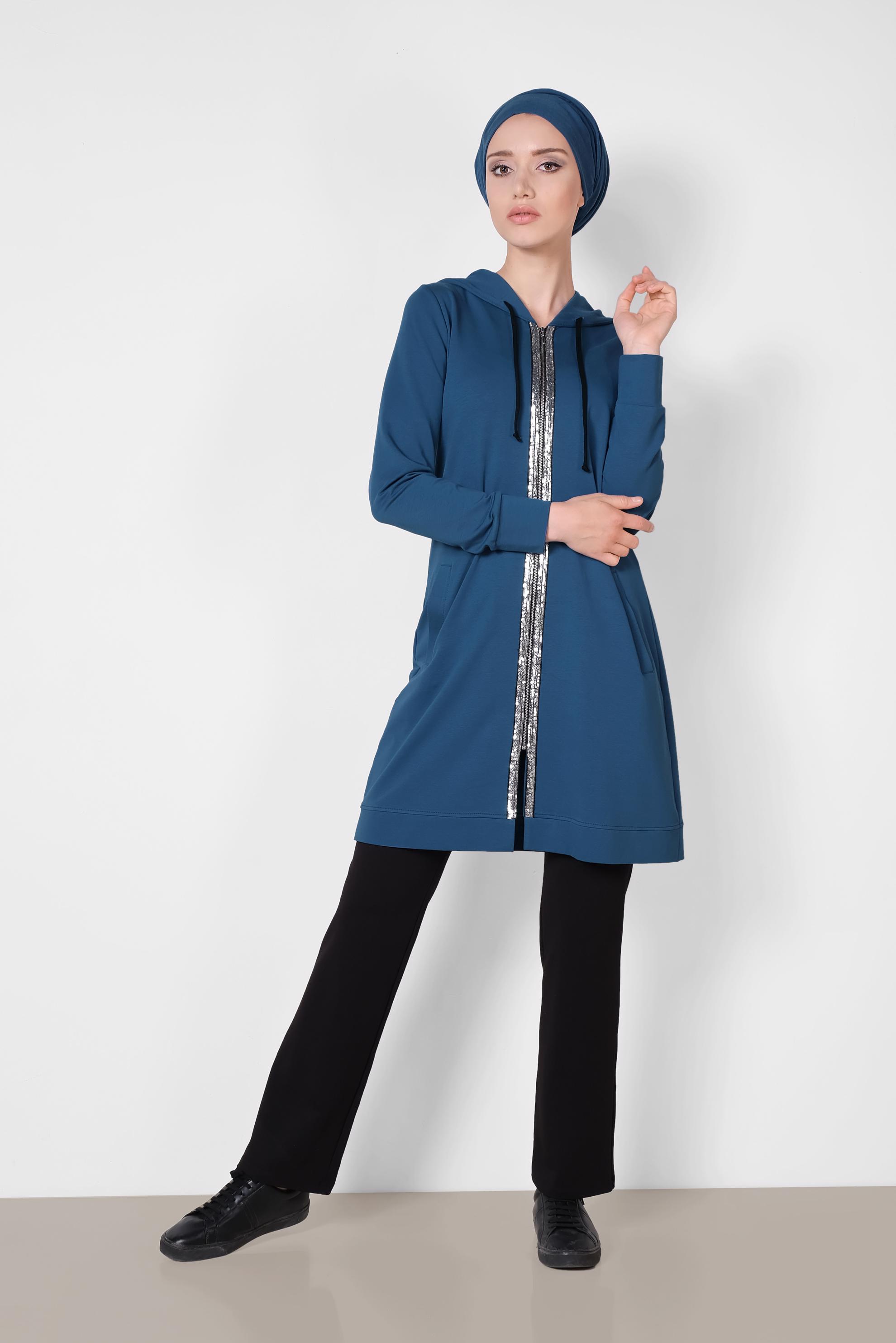 Hijab clothing NAVY BLUE 4205 MARİSS 2′Lİ PANT.EŞF.TAKIM 38/46 TEK40