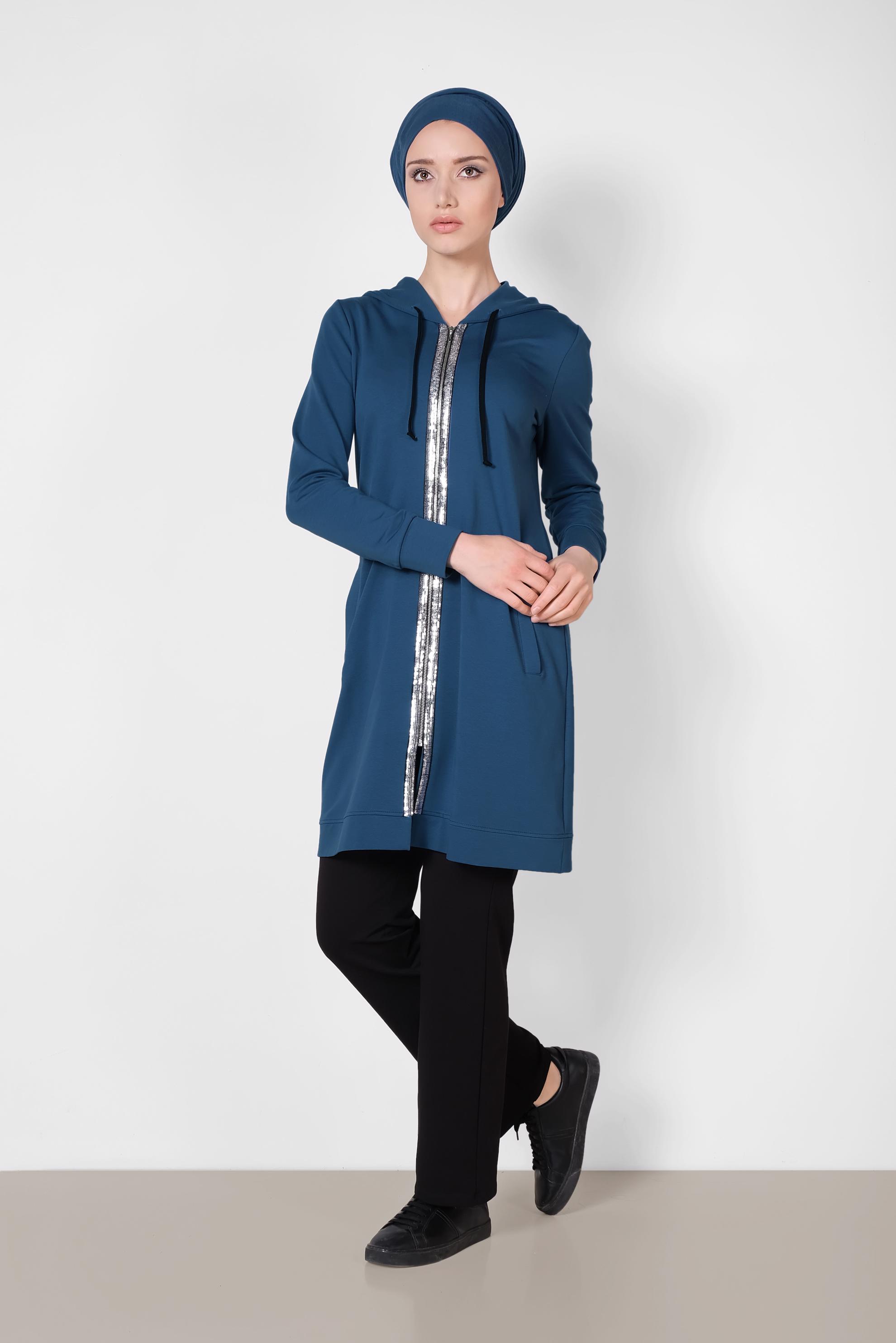 Hijab clothing NAVY BLUE 4205 MARİSS 2′Lİ PANT.EŞF.TAKIM 38/46 TEK40