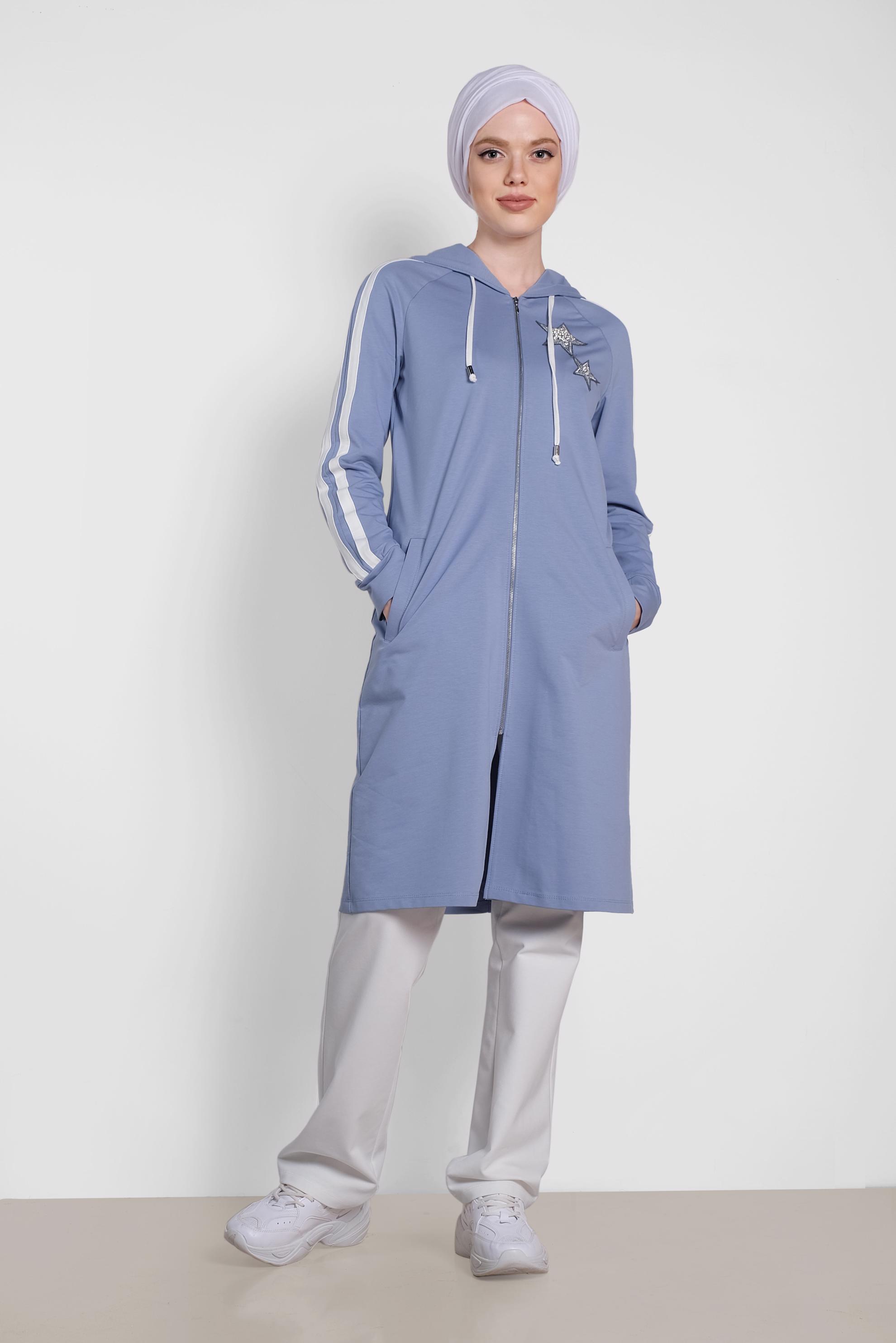 Hijab clothing BLUE 4272 MARİSS 2&prime;Lİ PANT.EŞF.TAKIM 38/44 TEK40