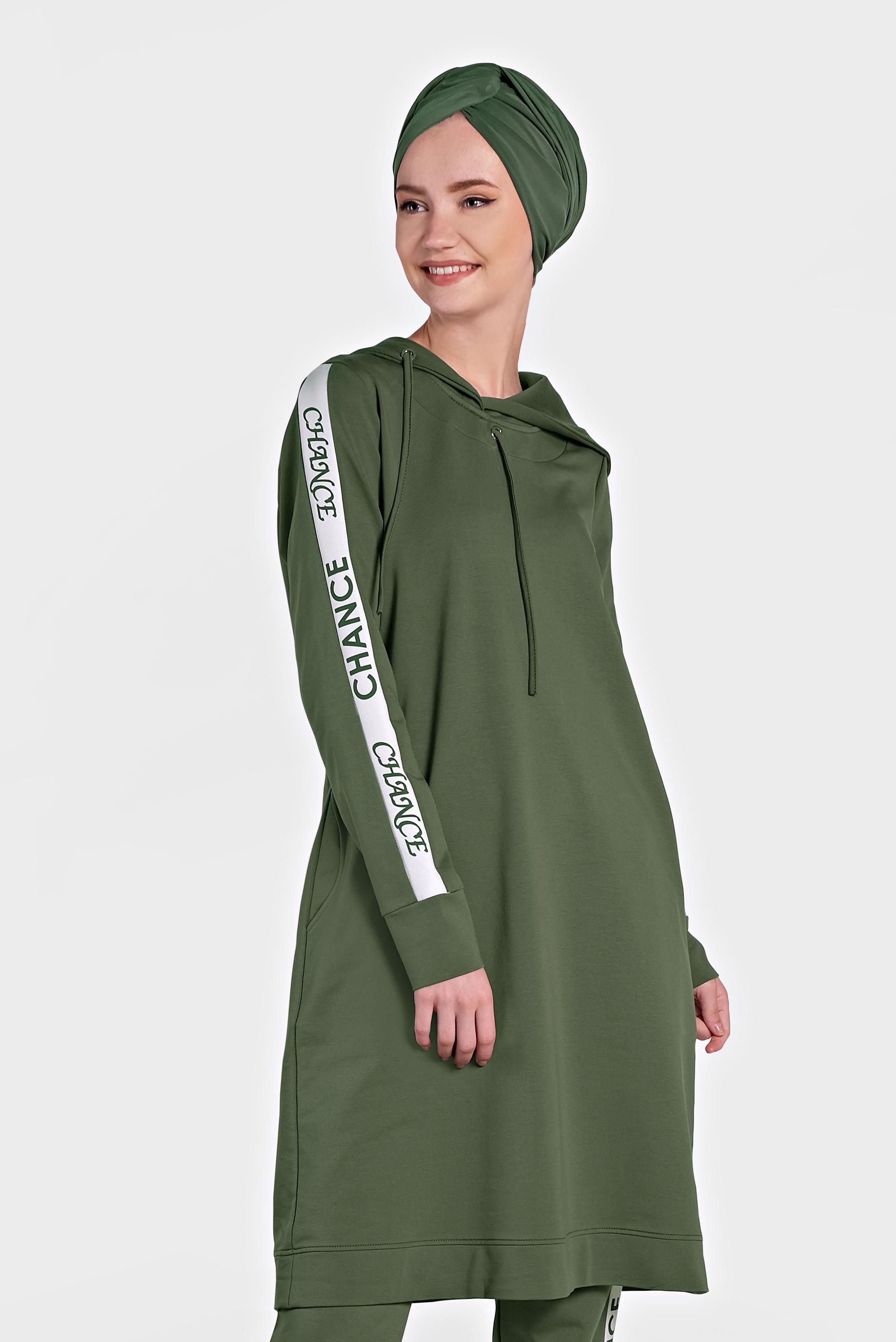 Hijab clothing KHAKI 4279 MARİSS 2&prime;Lİ PANT.EŞF.TAKIM 36/44 TEK38