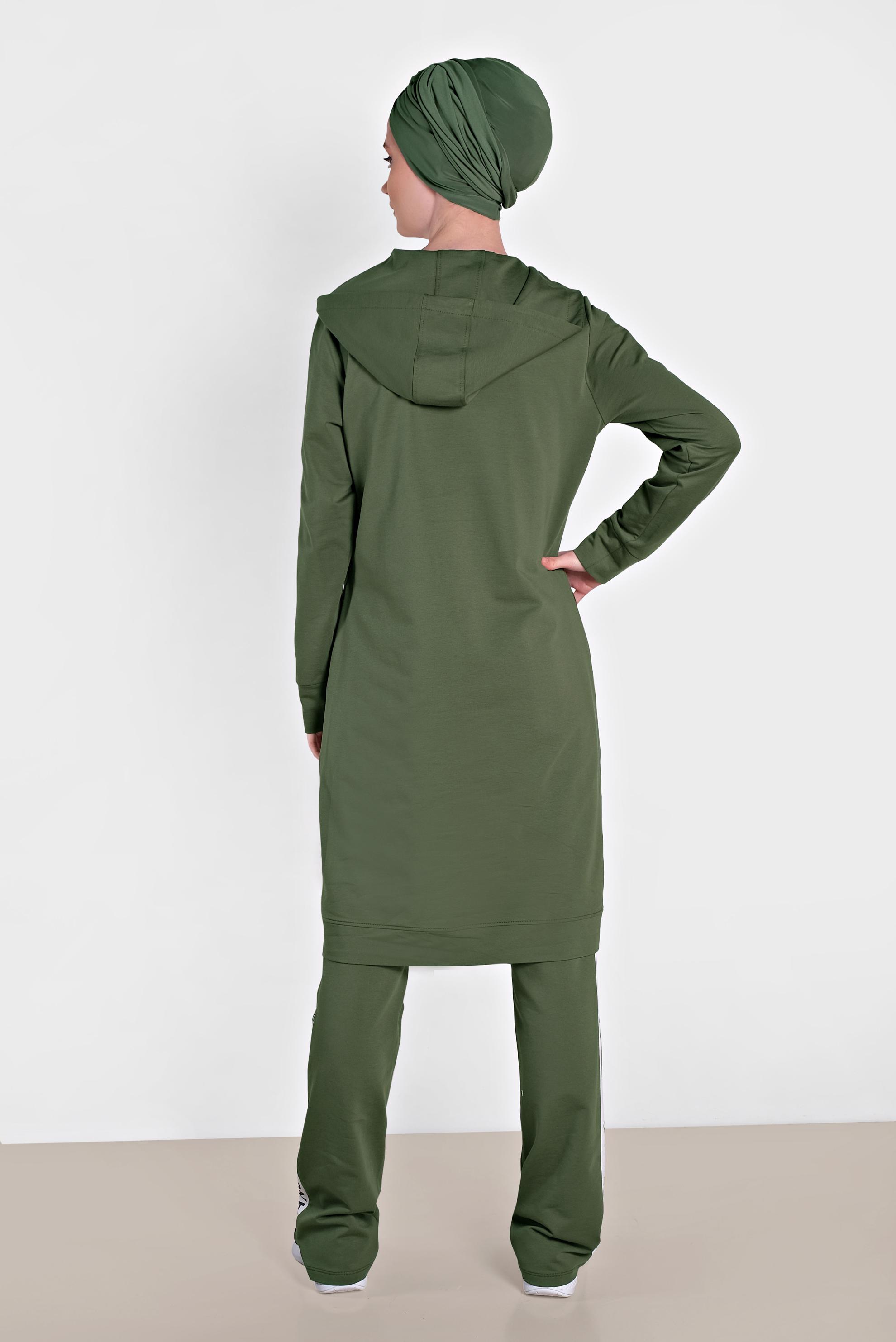 Hijab clothing KHAKI 4279 MARİSS 2&prime;Lİ PANT.EŞF.TAKIM 36/44 TEK38