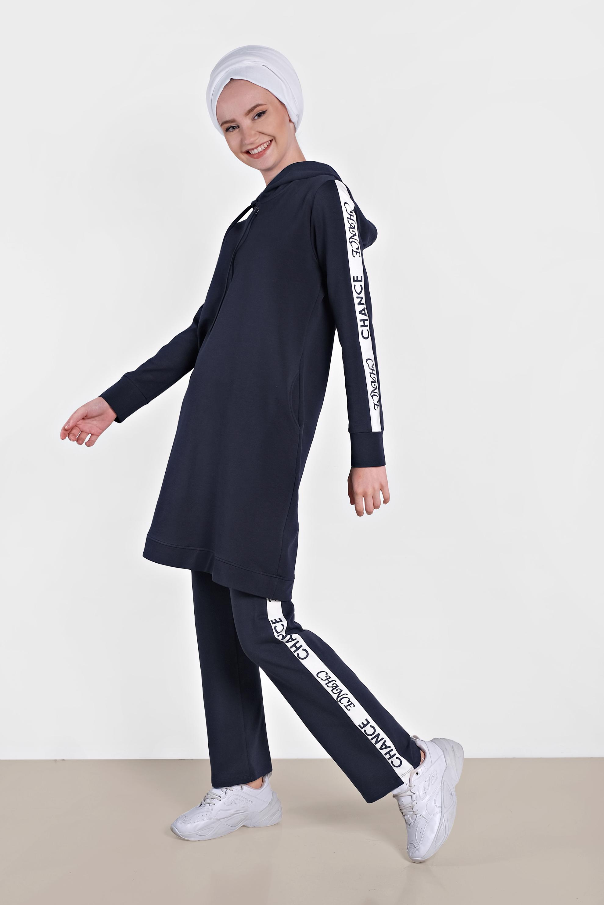 Hijab clothing NAVY BLUE 4279 MARİSS 2′Lİ PANT.EŞF.TAKIM 36/44 TEK38