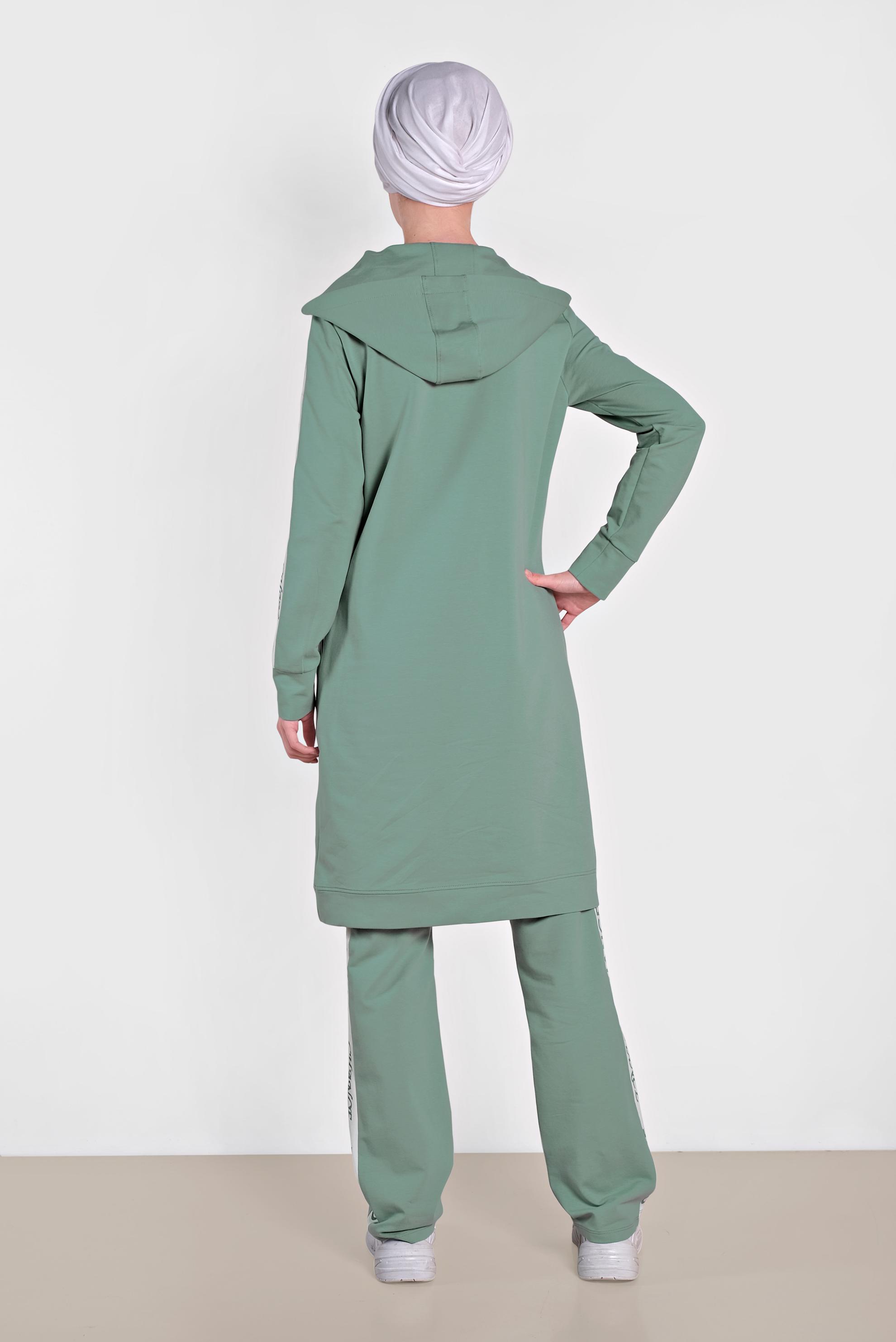 Hijab clothing GREEN 4279 MARİSS 2′Lİ PANT.EŞF.TAKIM 36/44 TEK38