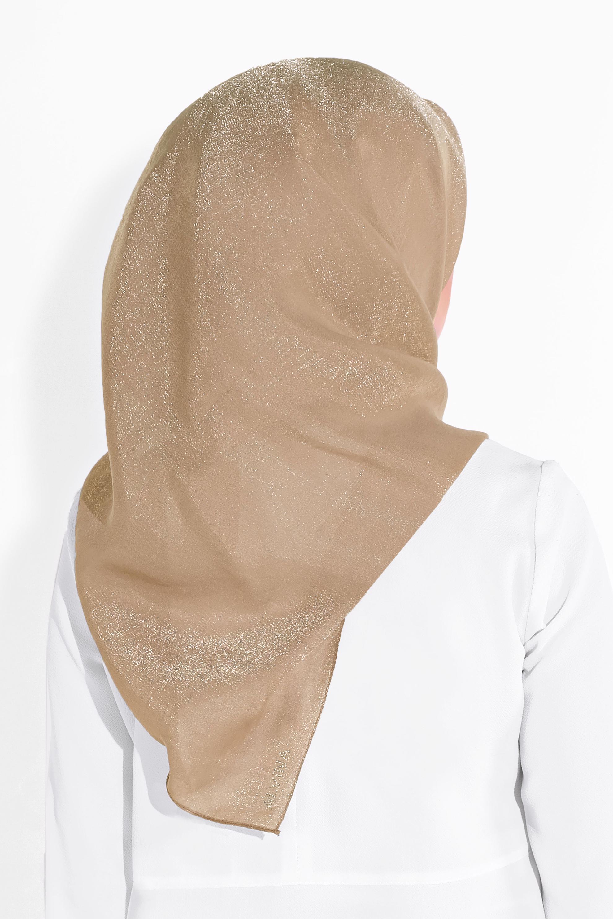 Tesettür giyim ALTIN 8022 ALVİNA KEHRİBAR EŞARP