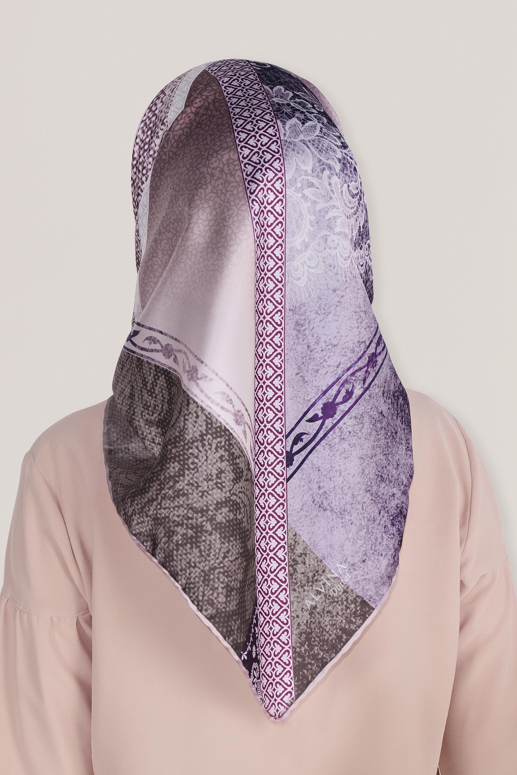 Tesettür giyim MÜRDÜM 8029 ALVİNA DİJİTAL EŞARP