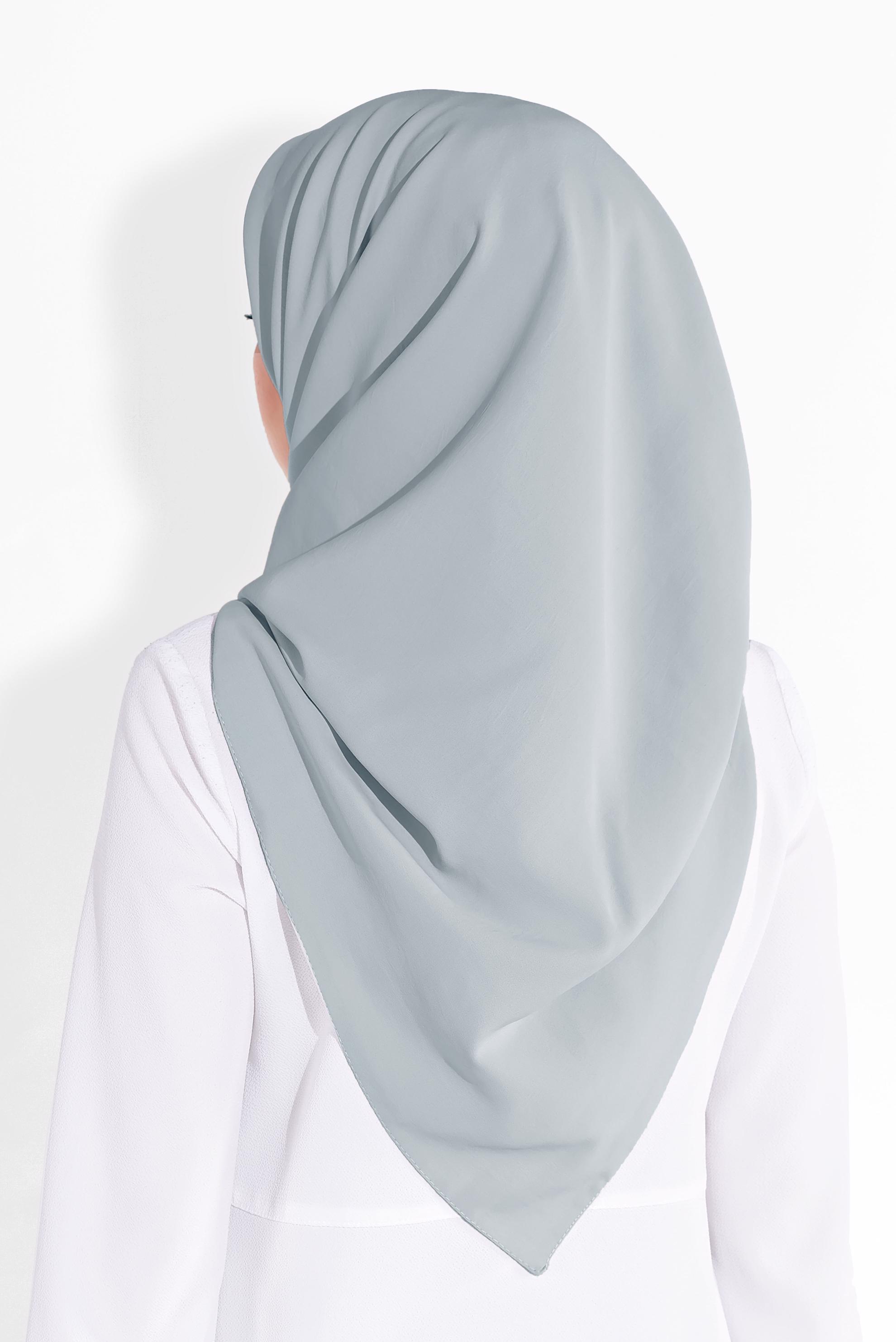 Tesettür giyim GÜMÜŞ 8037 ALVİNA ARYA EŞARP