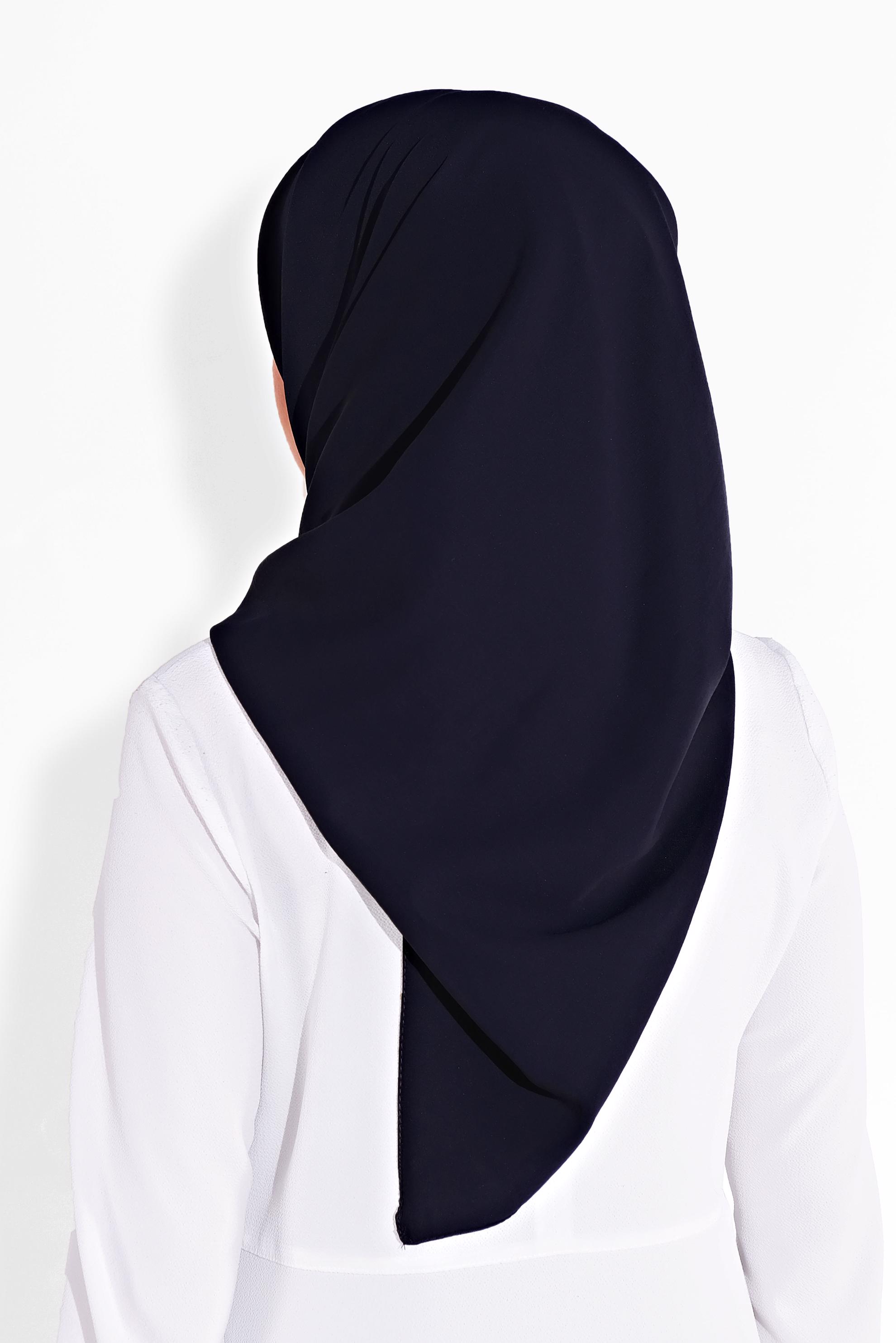 Tesettür giyim LACİVERT 8037 ALVİNA ARYA EŞARP