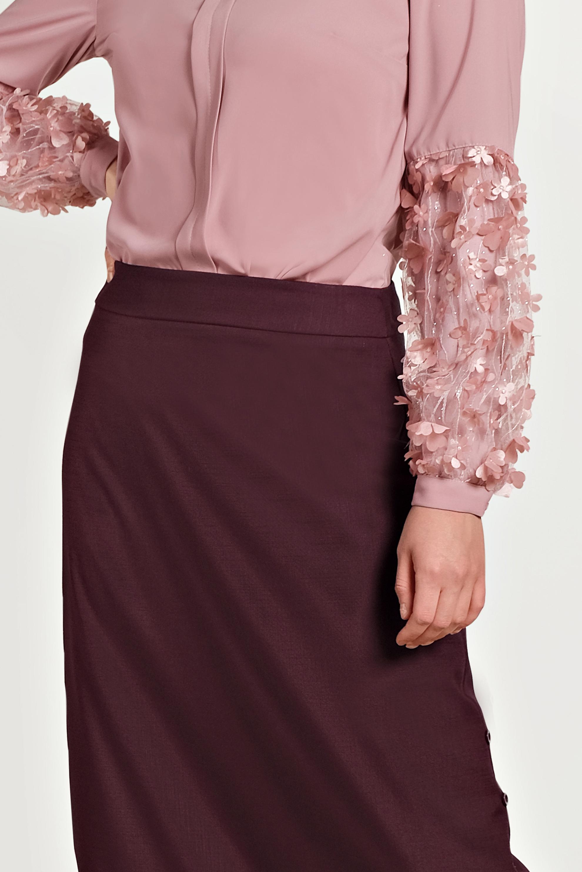 Hijab clothing DAMSON BUTTON DETAIL SKIRT 60074 