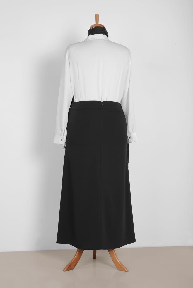 Hijab clothing BLACK 6383 8150 ETEK 44/52 TEK42 - ALVİNA