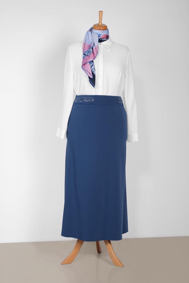 Hijab clothing NAVY BLUE 6383 8150 ETEK 44/52 TEK42 - ALVİNA