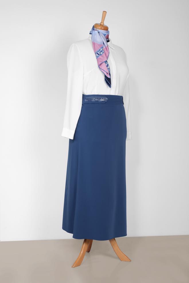 Hijab clothing NAVY BLUE 6383 8150 ETEK 44/52 TEK42 - ALVİNA