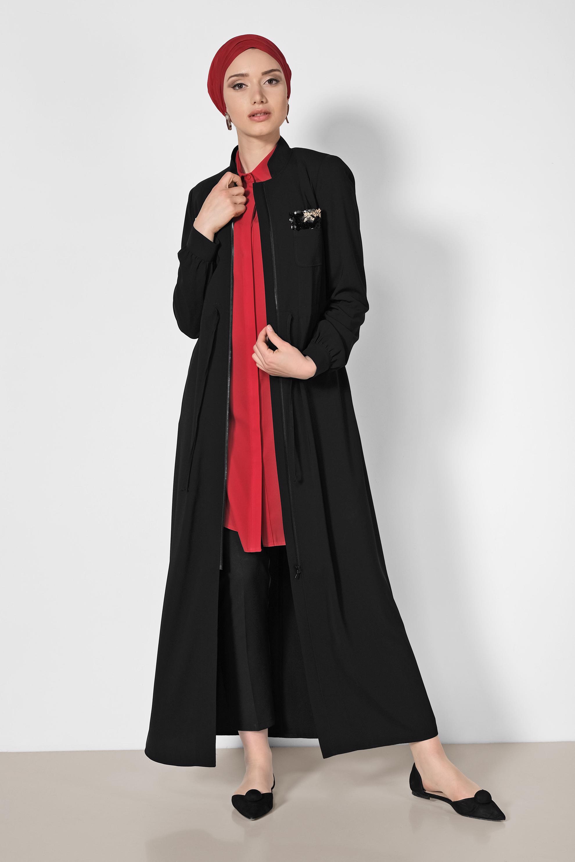 Hijab clothing BLACK 8315 MEDY 01 FERACE 38/46 TEK40