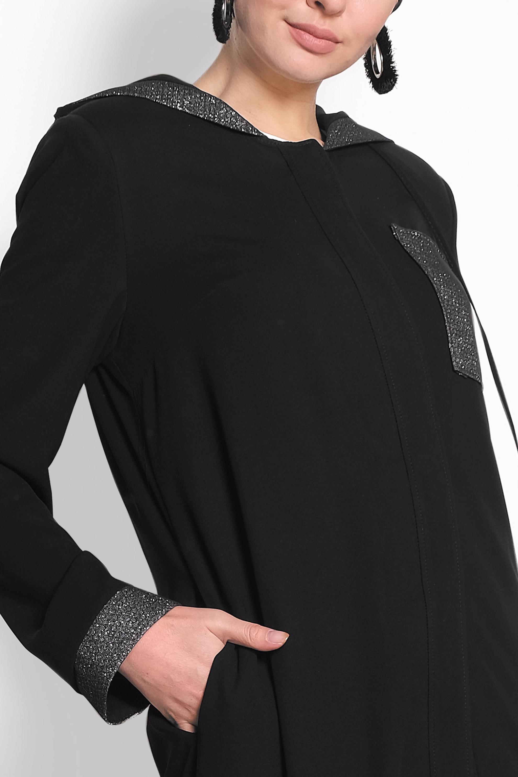 Hijab clothing BLACK 8324 ALEYNA FERACE 40/48 TEK38