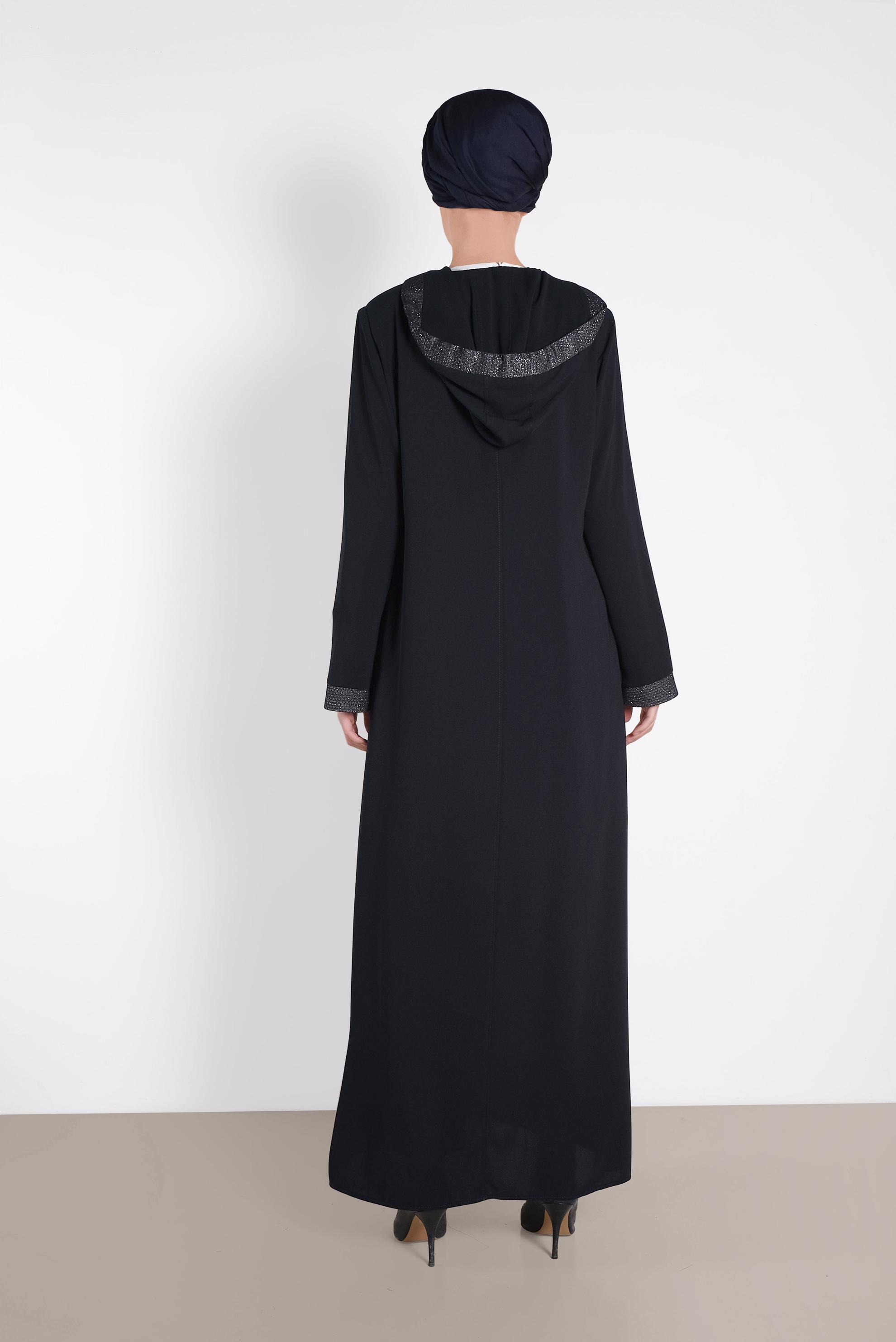 Hijab clothing NAVY BLUE 8324 ALEYNA FERACE 40/48 TEK38