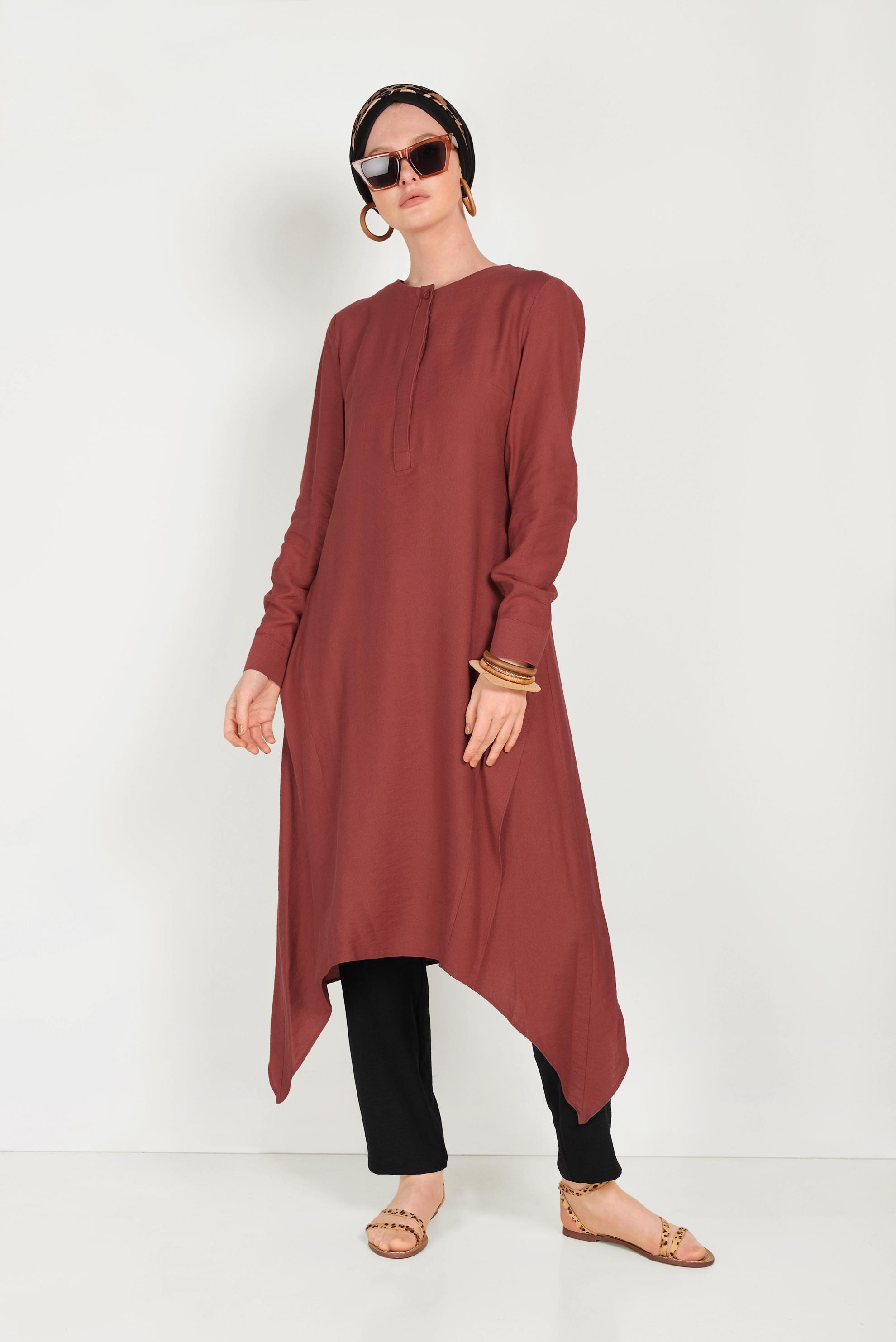 Tesettür giyim SİYAH CEPLİ HAVUÇ MODEL PANTOLON 70050