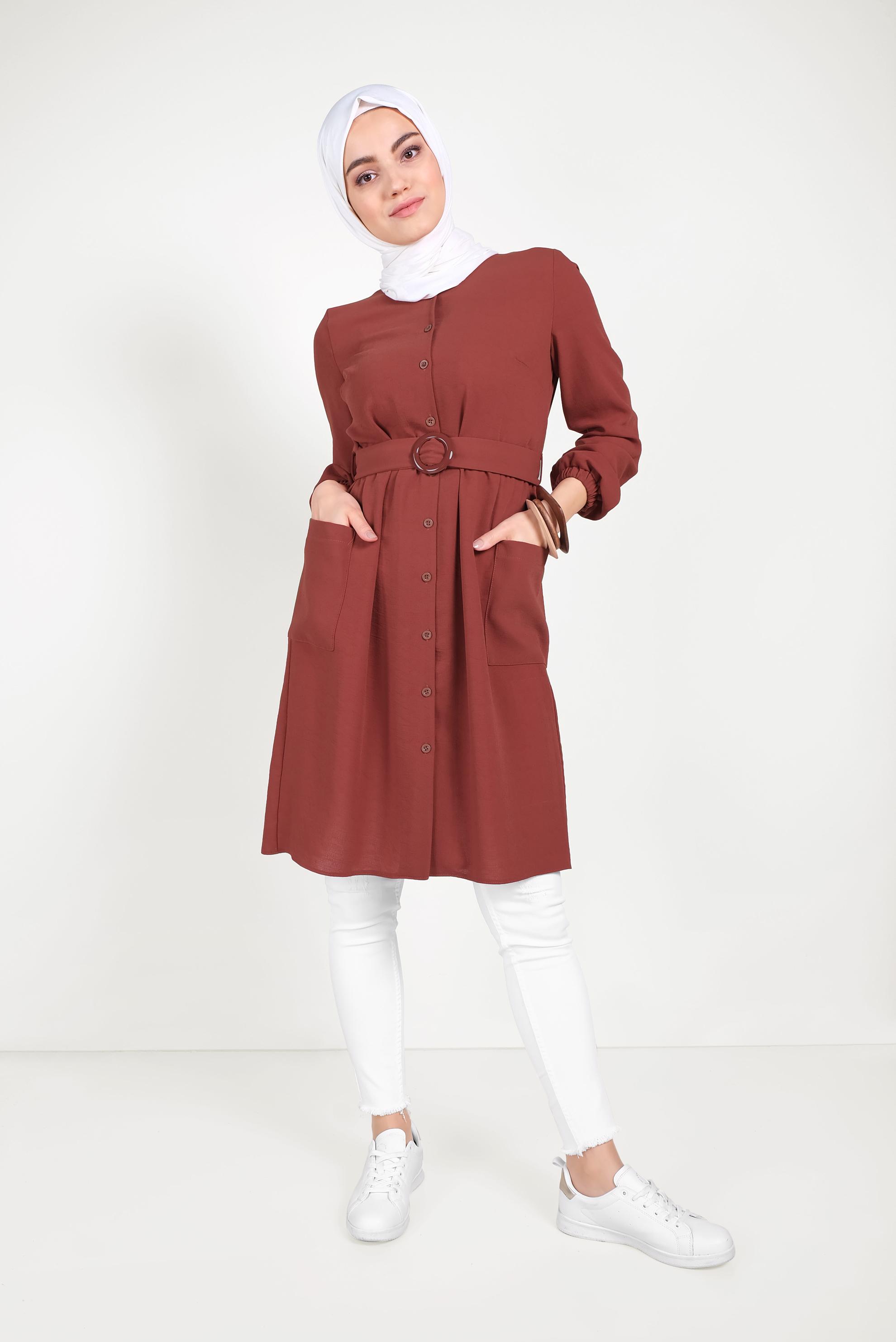 Vêtements hijab BLANC 70055 GİZELLLA PANTOLON 36/44