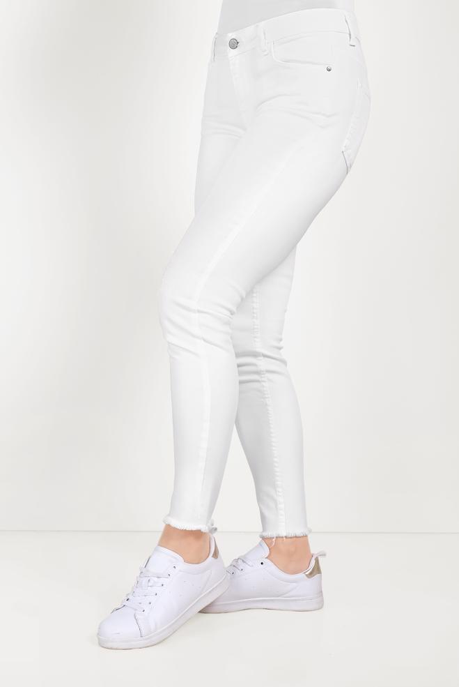 Hijab clothing WHITE 70055 GİZELLLA PANTOLON 36/44 - ALVİNA