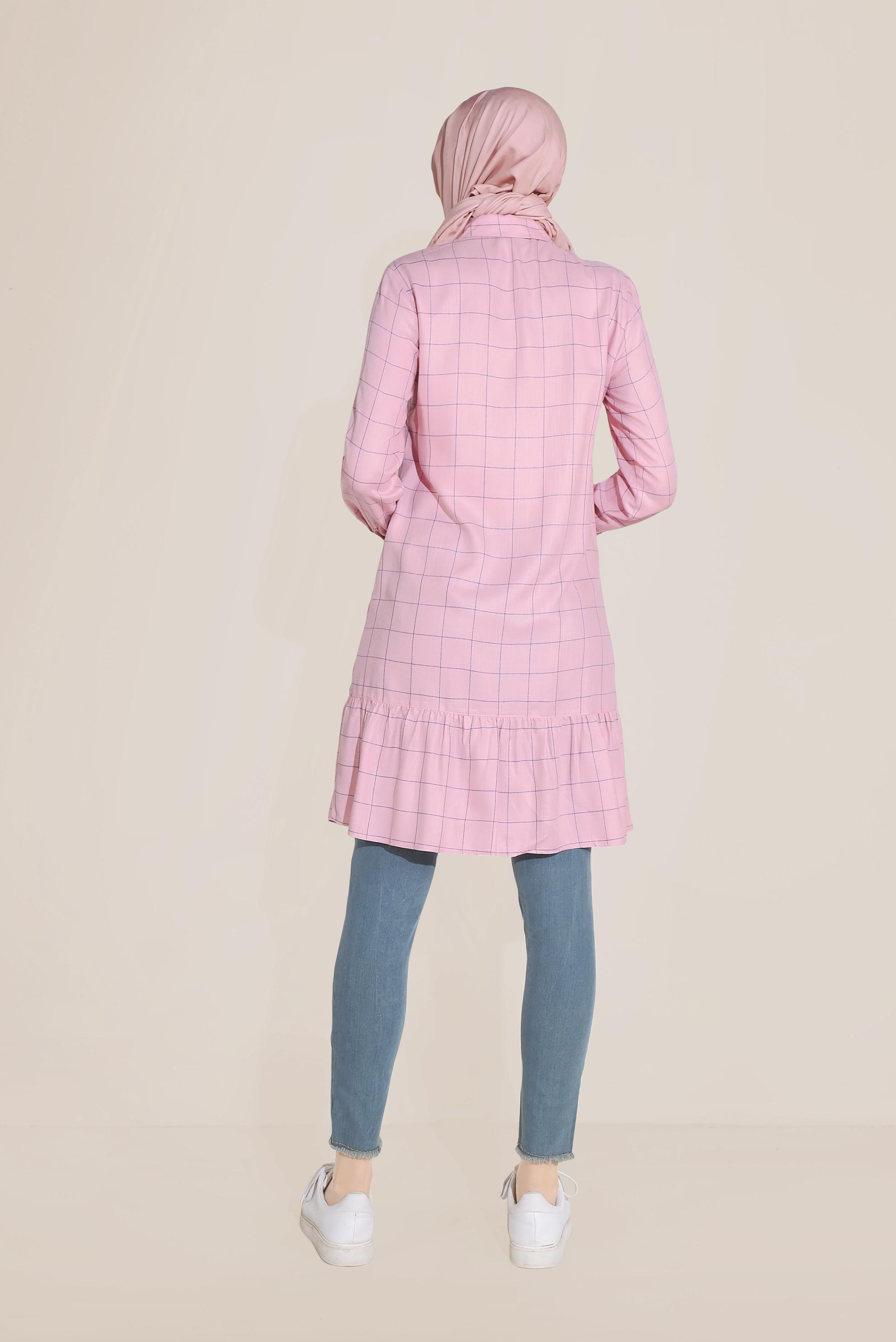 Tesettür giyim LACİVERT DENİM PANTOLON 70057 