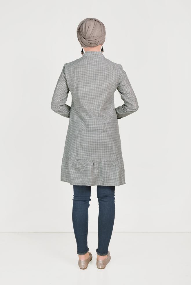 Hijab clothing NAVY BLUE STONE WASHED TROUSERS 70058  - ALVİNA