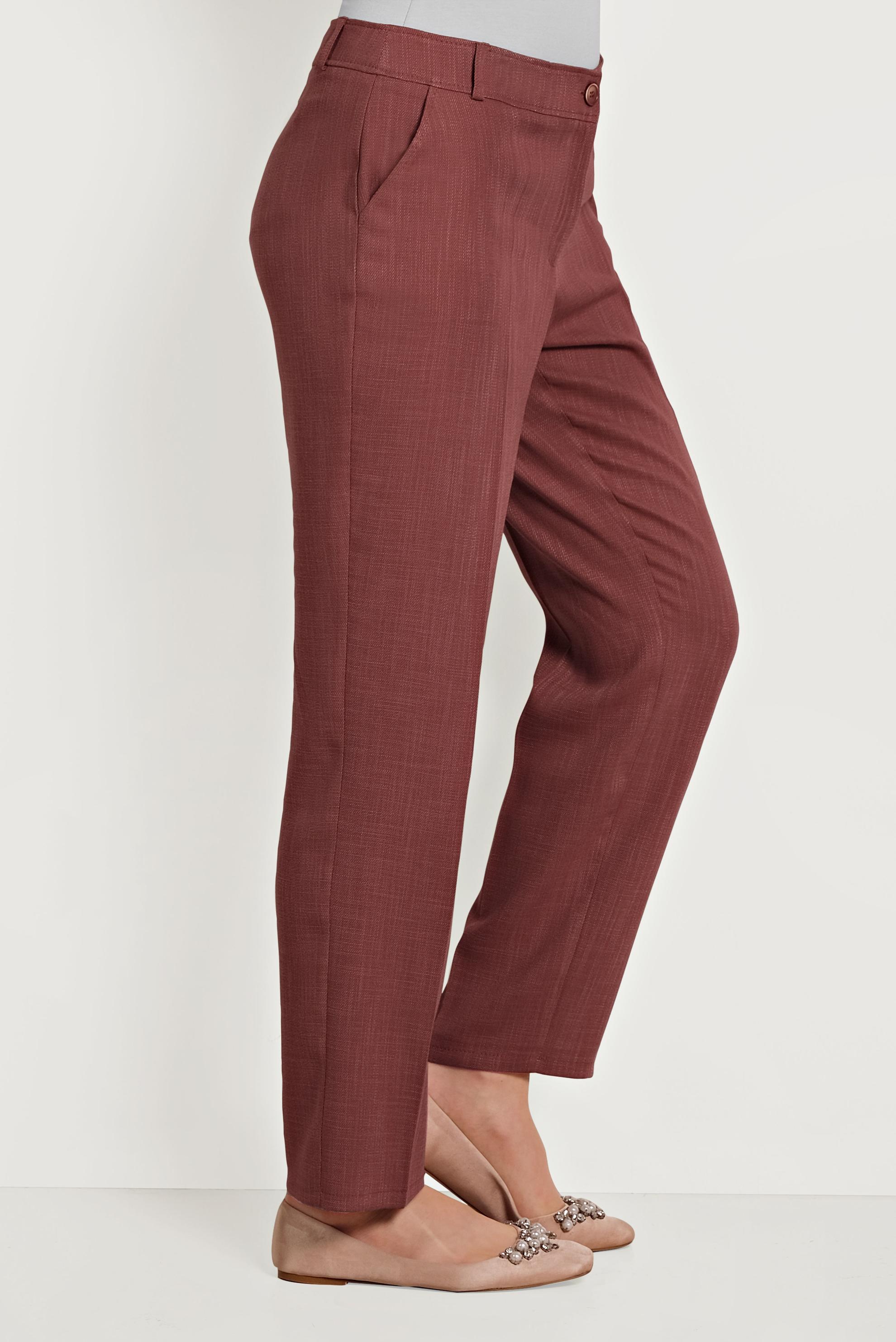 Tesettür giyim TURUNCU DÜĞMELİ FERMUARLI PANTOLON 70079