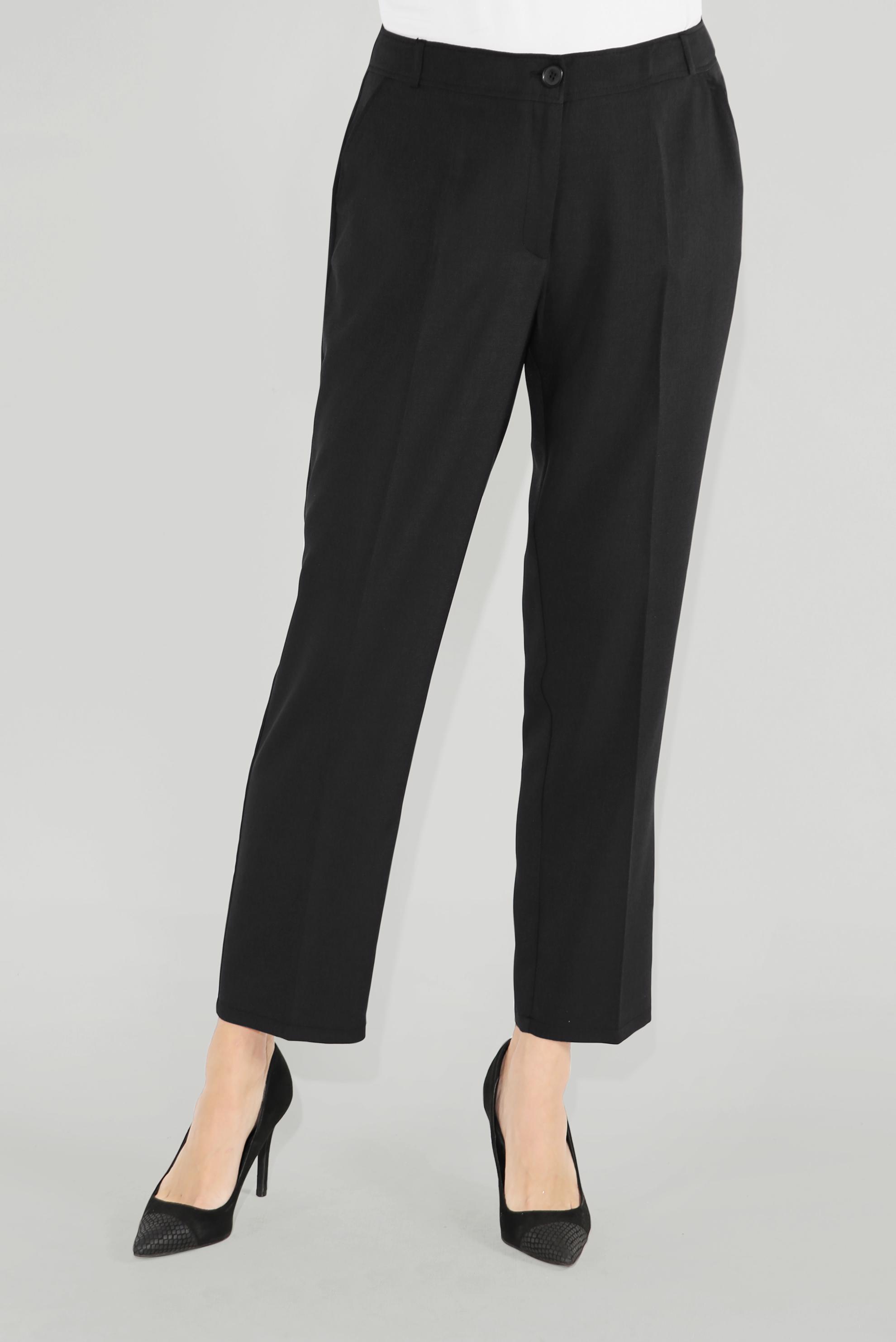 Tesettür giyim SİYAH KLASİK BİLEKTE PANTOLON 70084