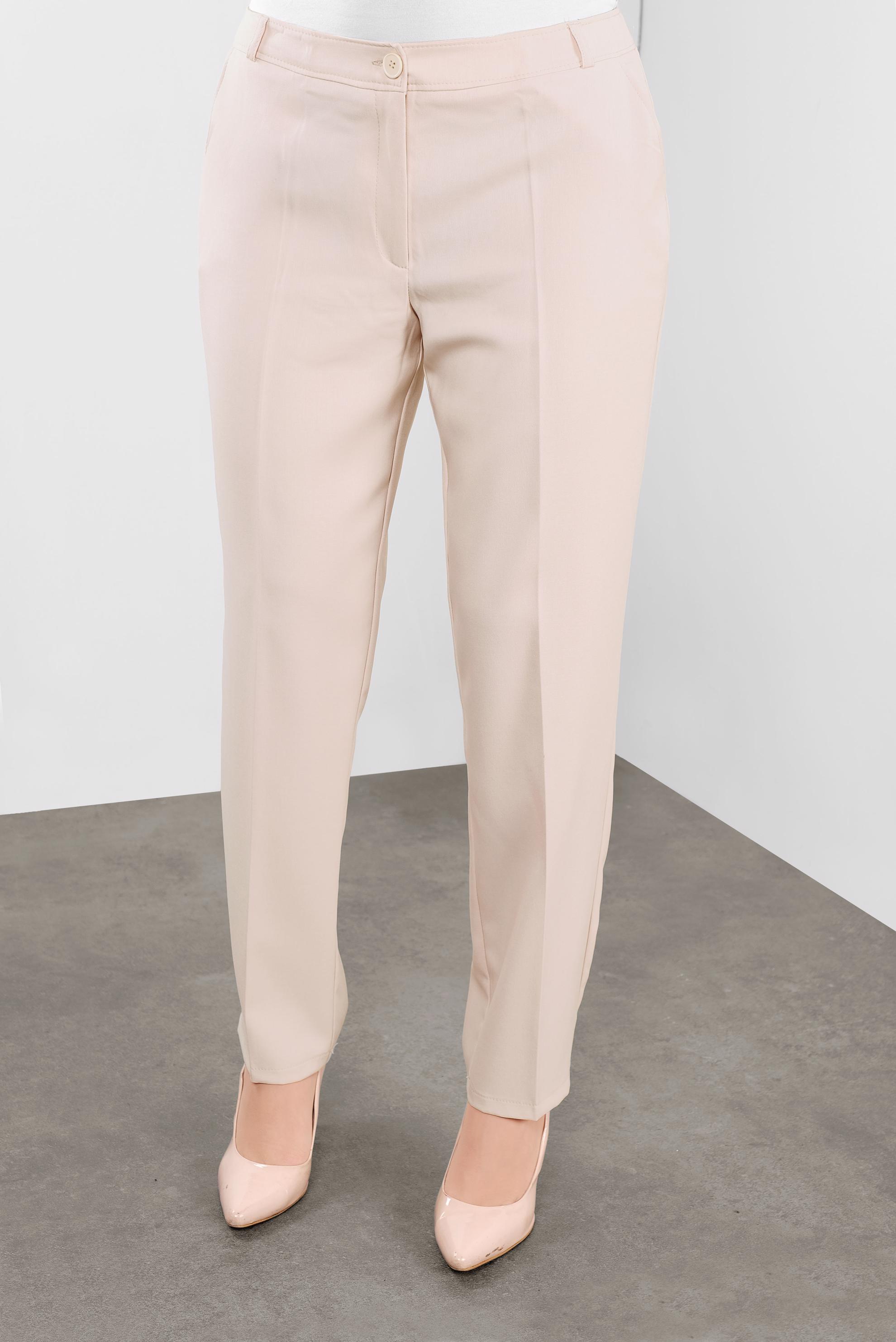 Tesettür giyim BEJ KLASİK BİLEKTE PANTOLON 70084