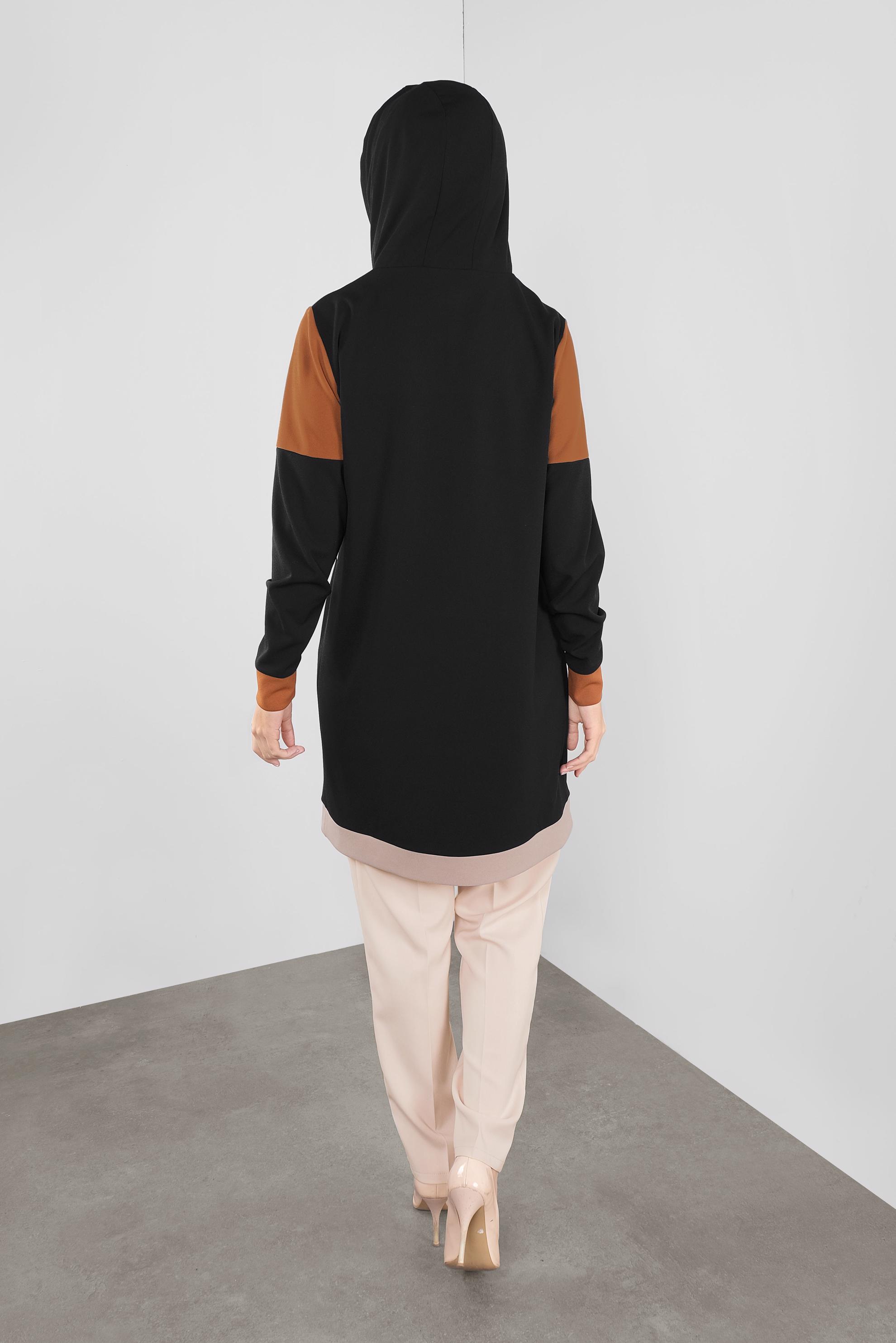 Tesettür giyim BEJ KLASİK BİLEKTE PANTOLON 70084