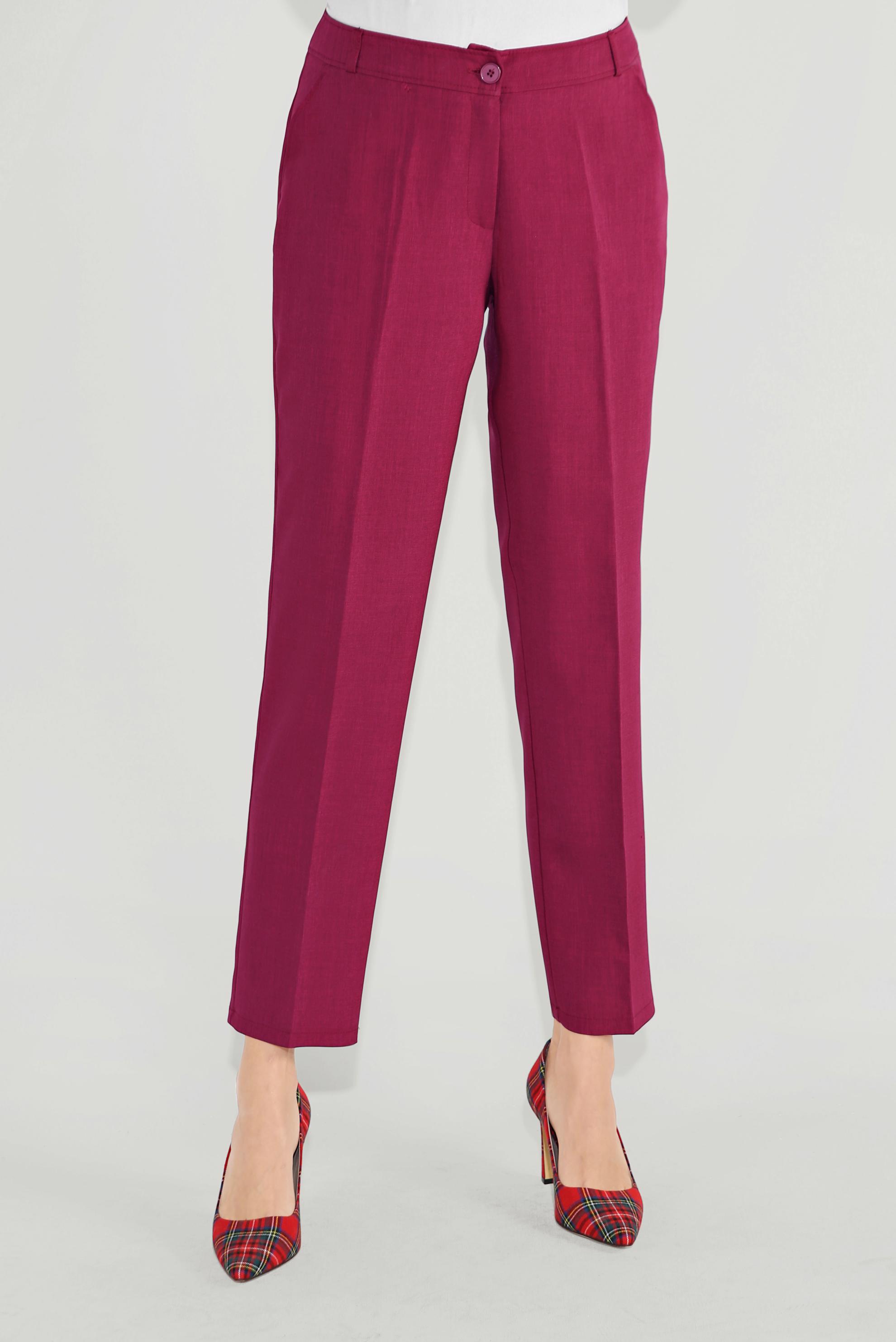 Tesettür giyim FUŞYA KLASİK BİLEKTE PANTOLON 70084