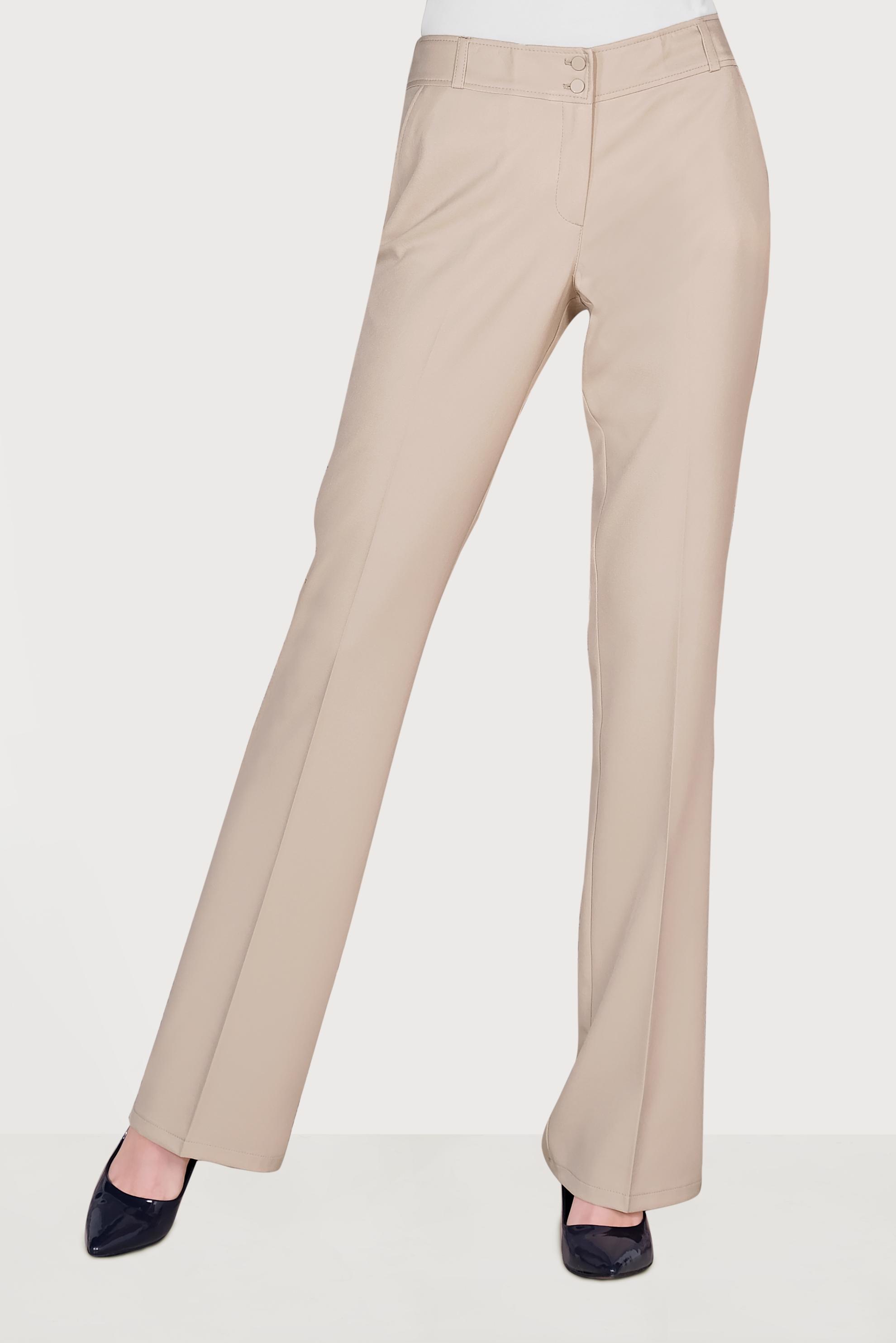 Tesettür giyim KAHVE İSPANYOL PAÇA PANTOLON 70085 