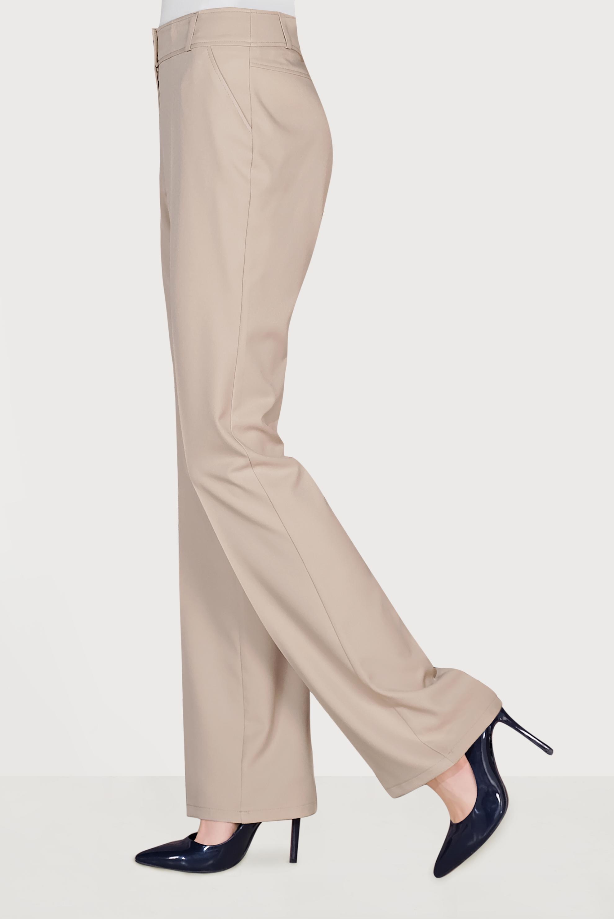 Tesettür giyim KAHVE İSPANYOL PAÇA PANTOLON 70085 