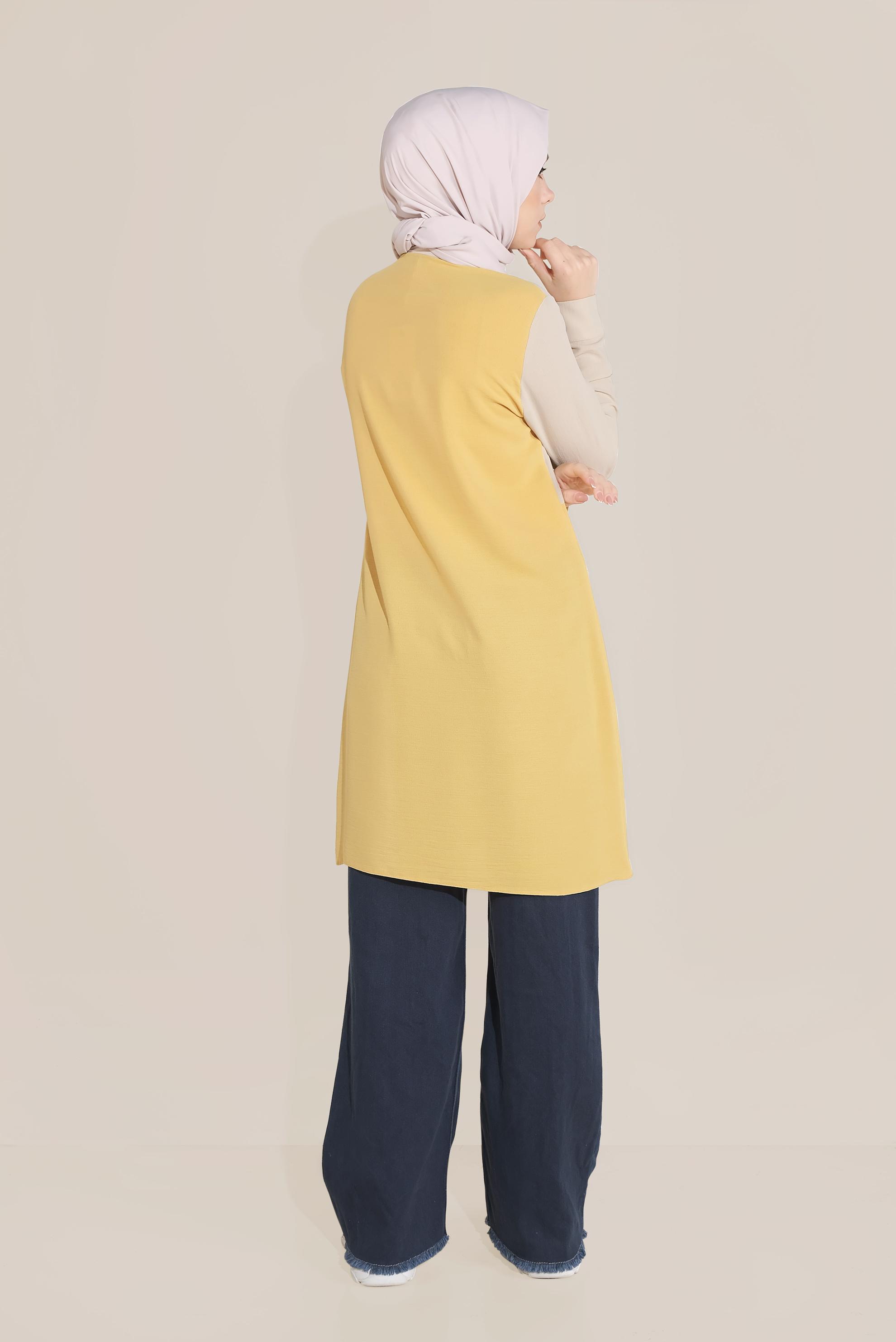 Hijab clothing NAVY BLUE STONED STRAIGHT CUT JEAN 70093 