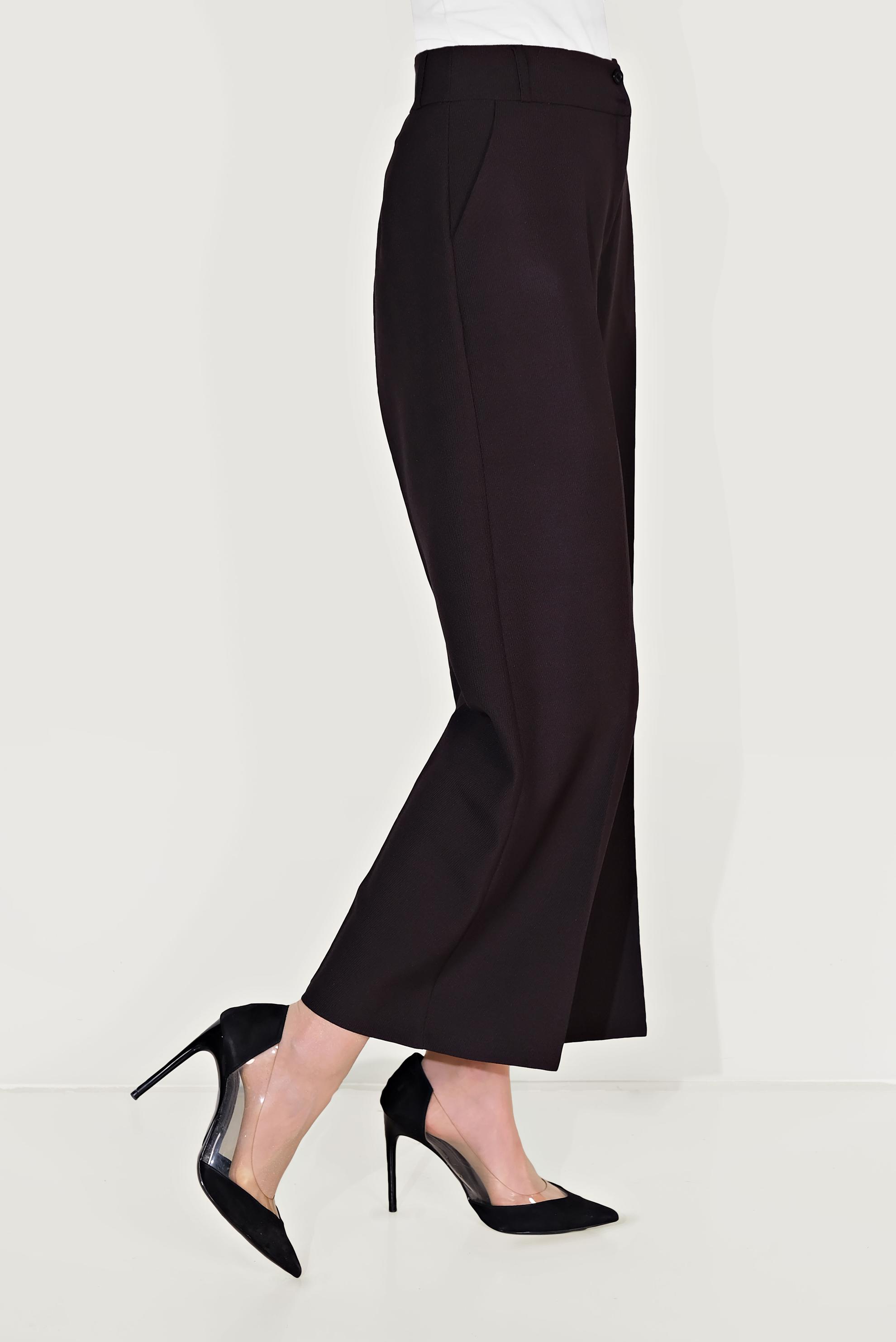 Tesettür giyim SİYAH YÜKSEK BEL PANTOLON 70095 