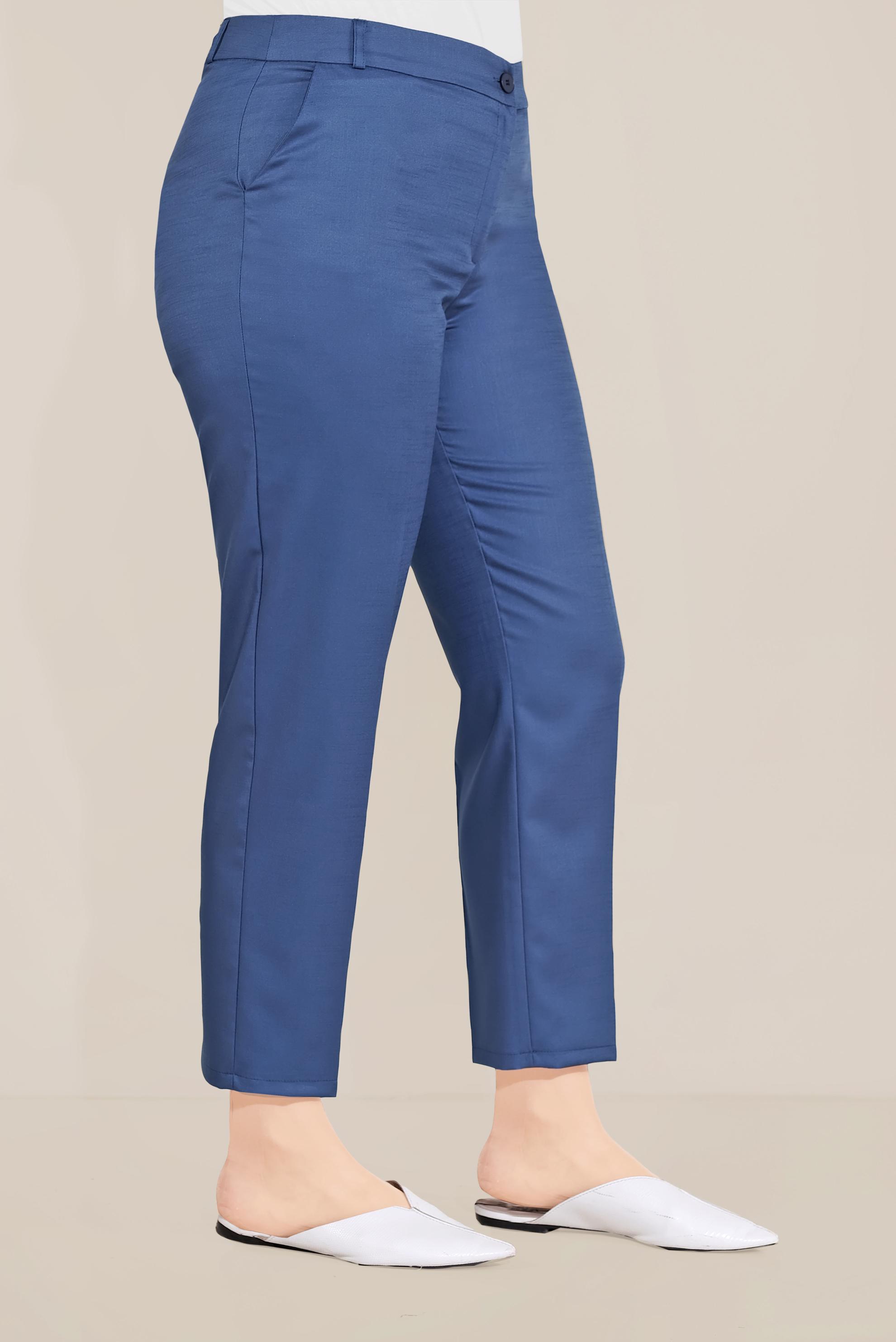 Vêtements hijab BLEU MARINE PANTALON CAROTTE 70098 