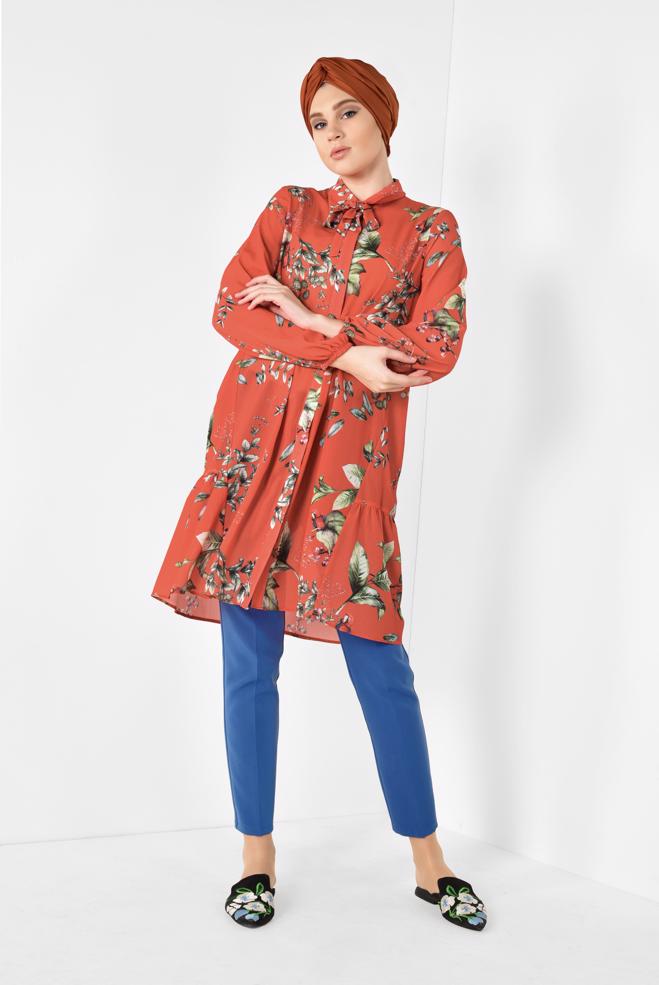 Tesettür giyim  KLASİK KUMAŞ PANTOLON 7502 - ALVİNA