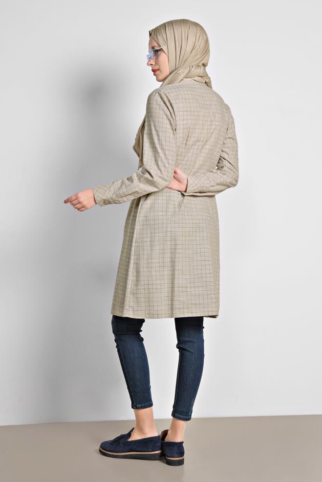 Hijab clothing NAVY BLUE 7511 AN 317 DENİM PANTOLON 38/44 - ALVİNA