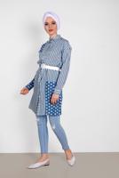 ESKİTME DETAYLI PAMUKLU DENİM PANTOLON 7511