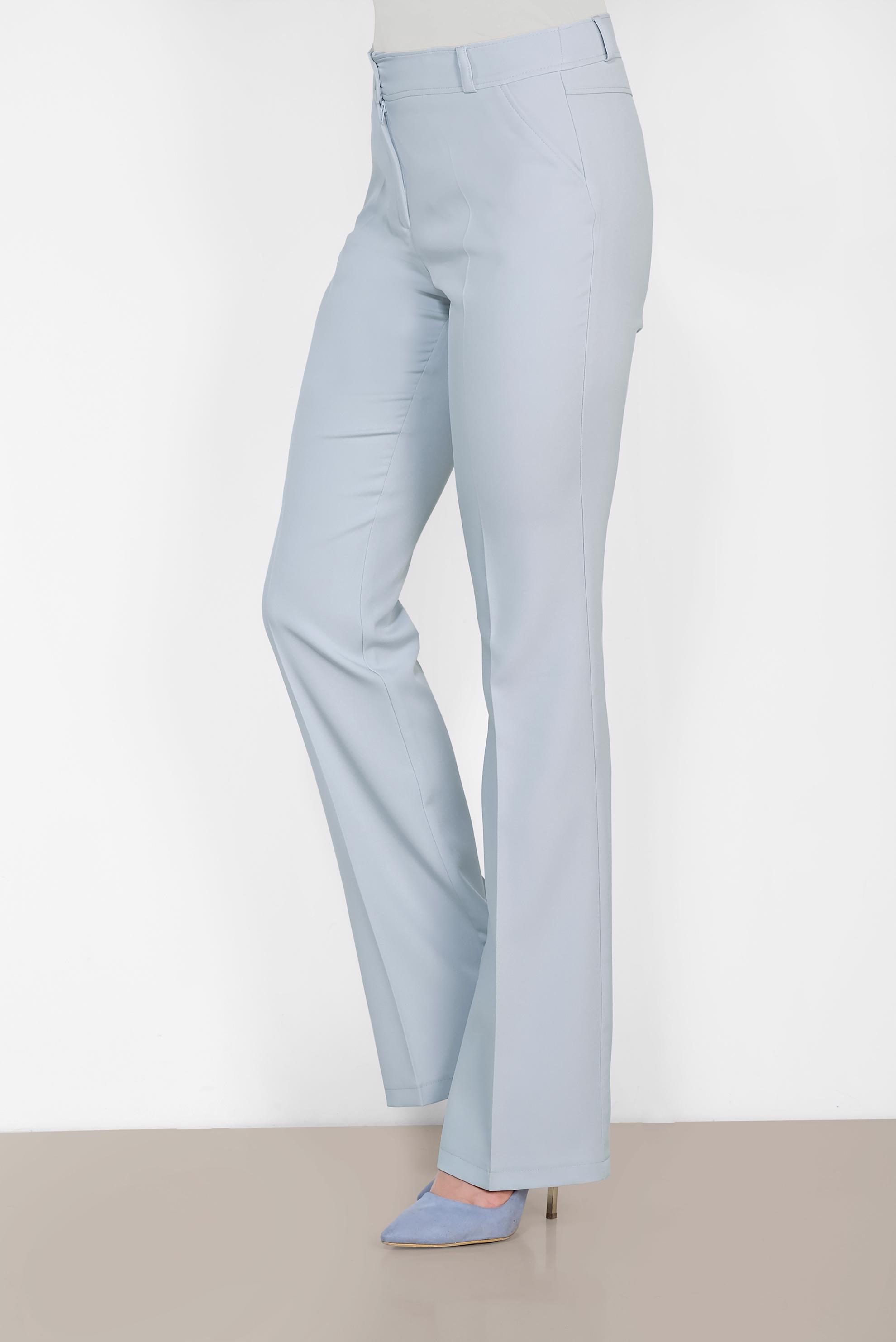 Tesettür giyim GÜMÜŞ ARA BEL GENİŞ PAÇA PANTOLON 7523