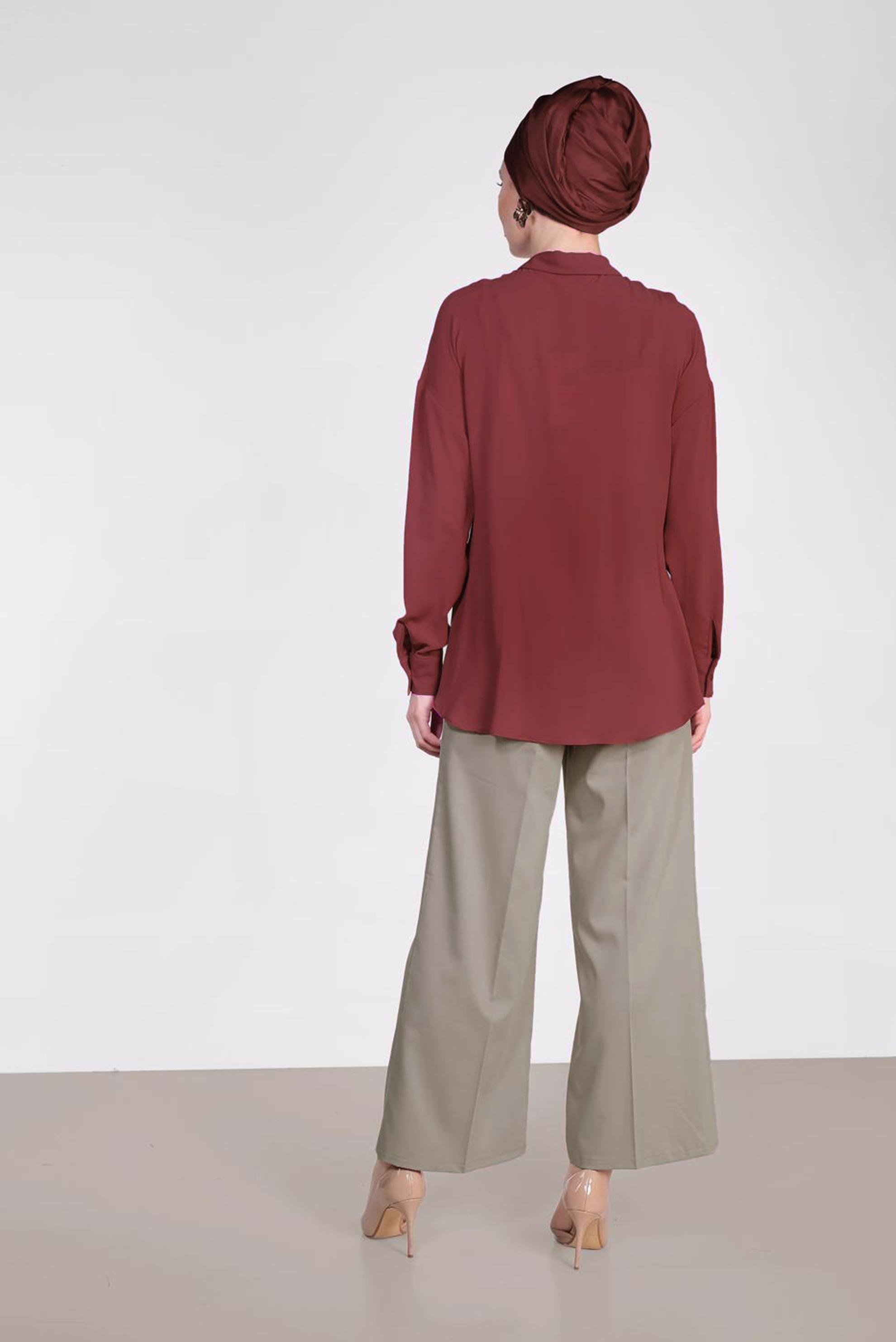 Vêtements hijab BEIGE PANTALON LARGE 7545