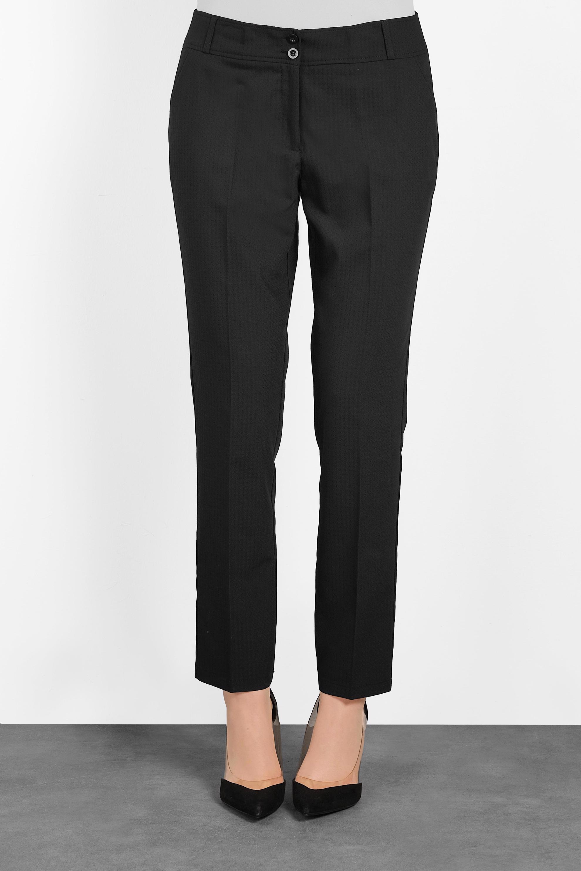 Tesettür giyim SİYAH DÜZ KESİM KLASİK PANTOLON 7558